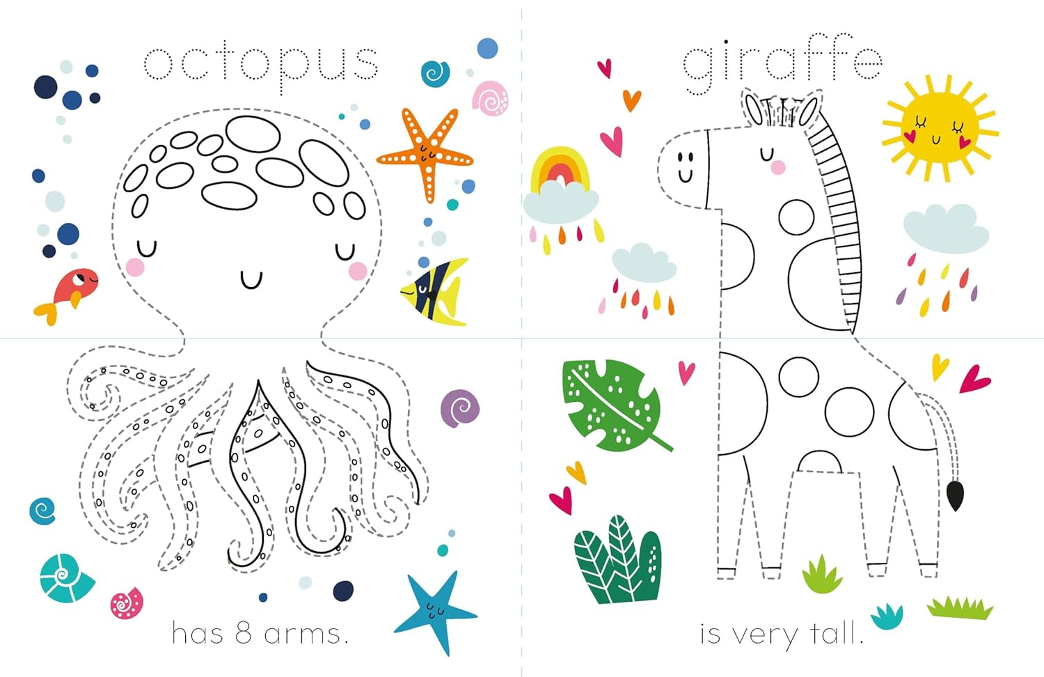 mix & match tracing - animals