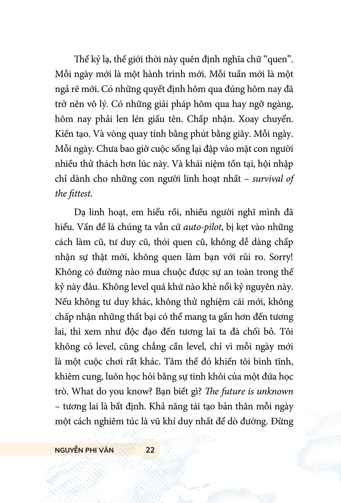 mở cửa tương lai