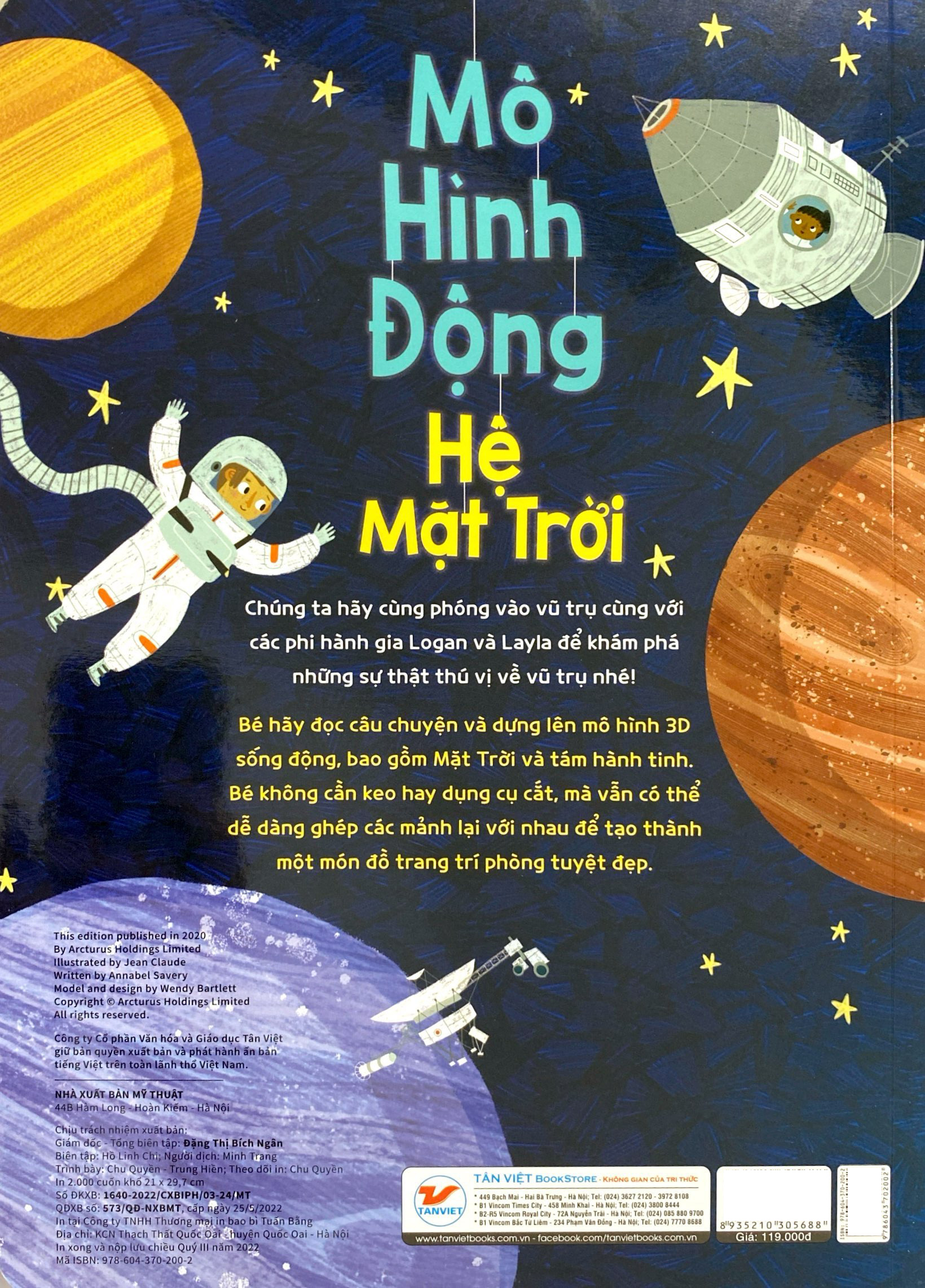 mô hình động - hệ mặt trời