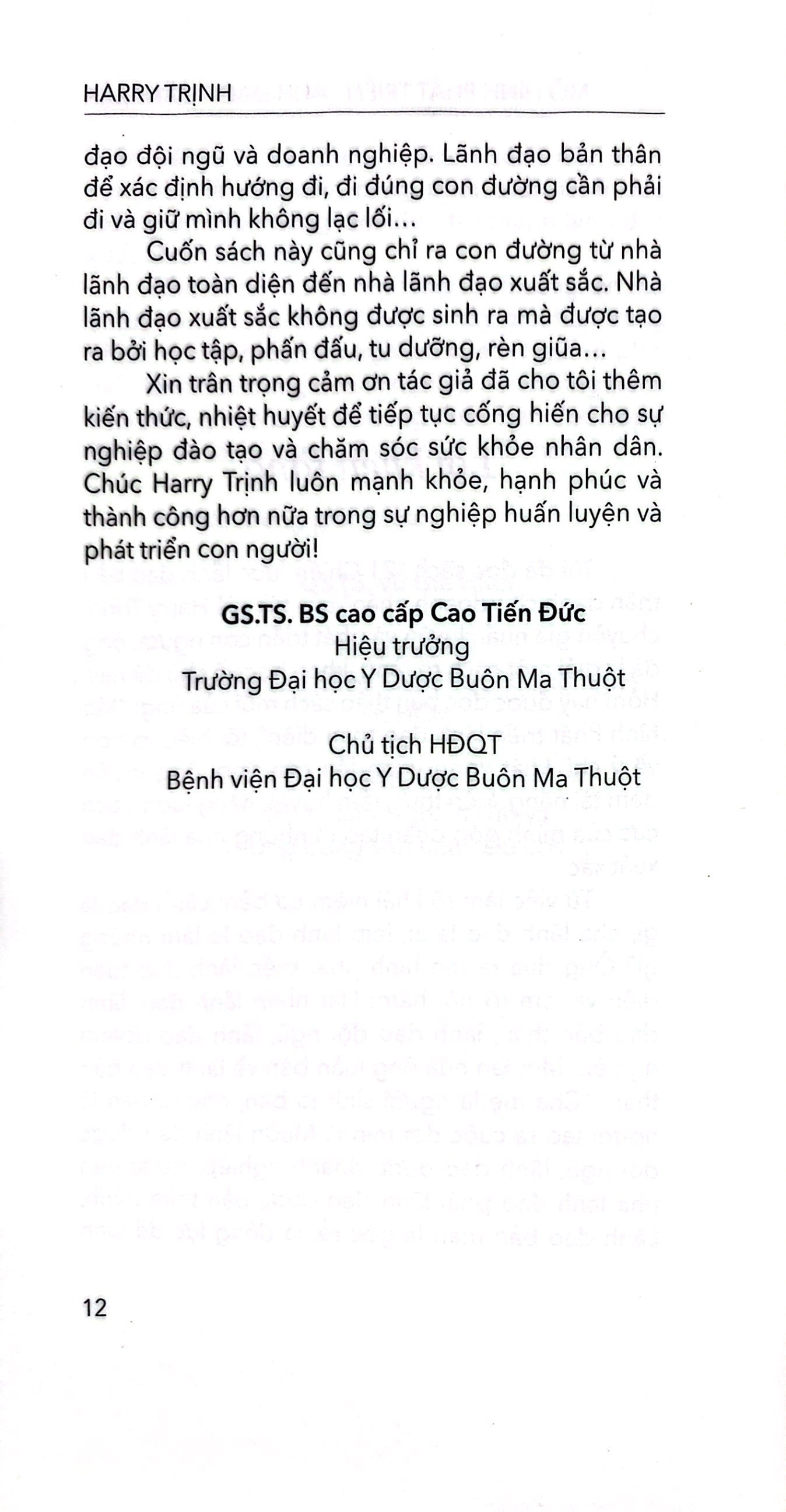 mô hình phát triển lãnh đạo toàn diện