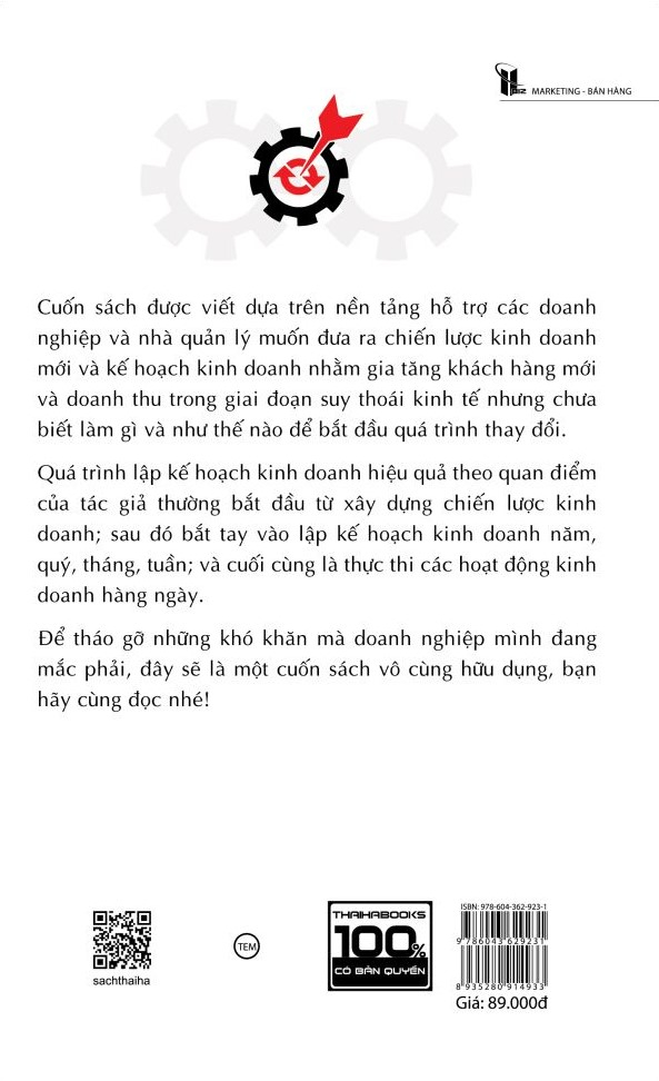 mô hình xây dựng chiến lược và kế hoạch kinh doanh dành cho doanh nghiệp vừa và nhỏ