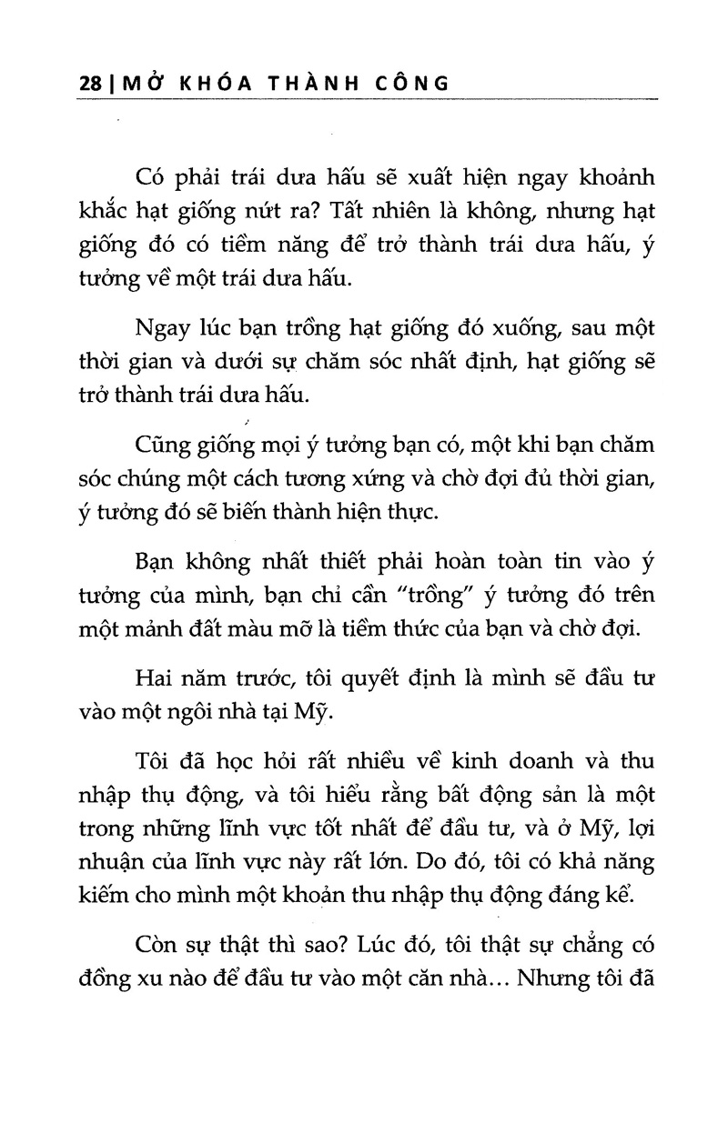 mở khóa thành công - bí quyết để luôn tràn đầy động lực và tự tin nhằm đạt được thành công bạn mơ ước