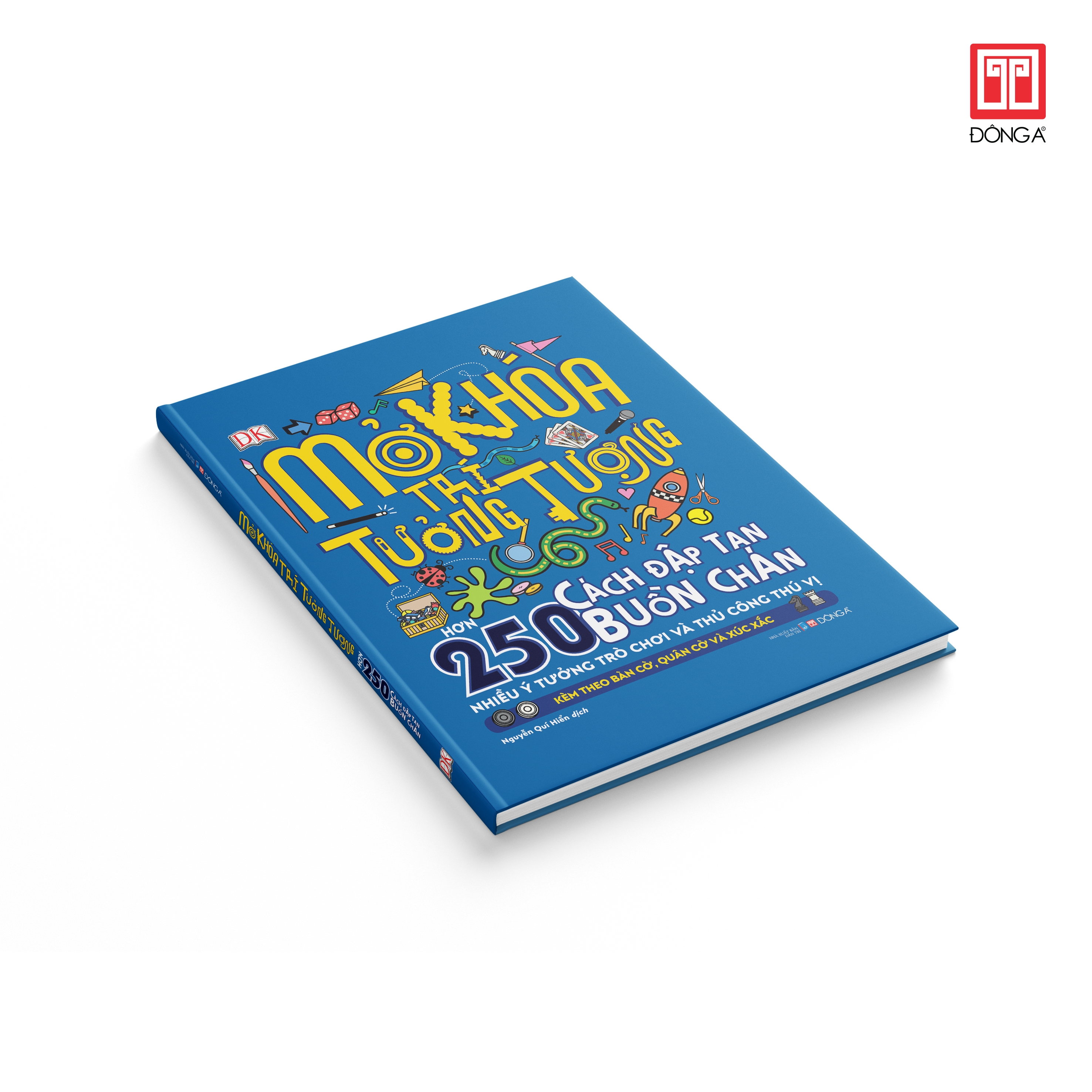 mở khóa trí tưởng tượng - hơn 250 cách đập tan buồn chán - tặng kèm theo bàn cờ + quân cờ + xúc xắc