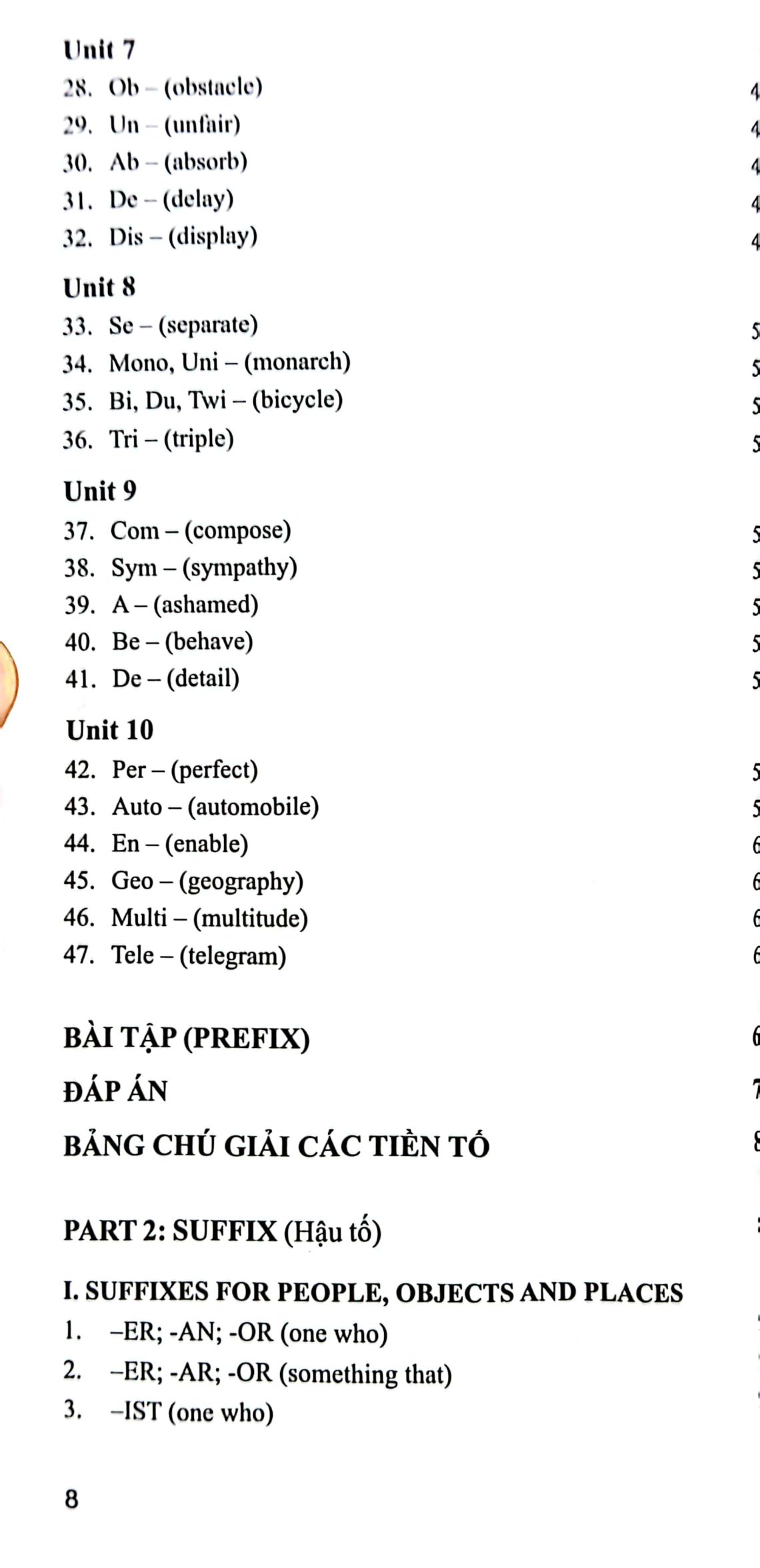 mở rộng vốn từ tiếng anh