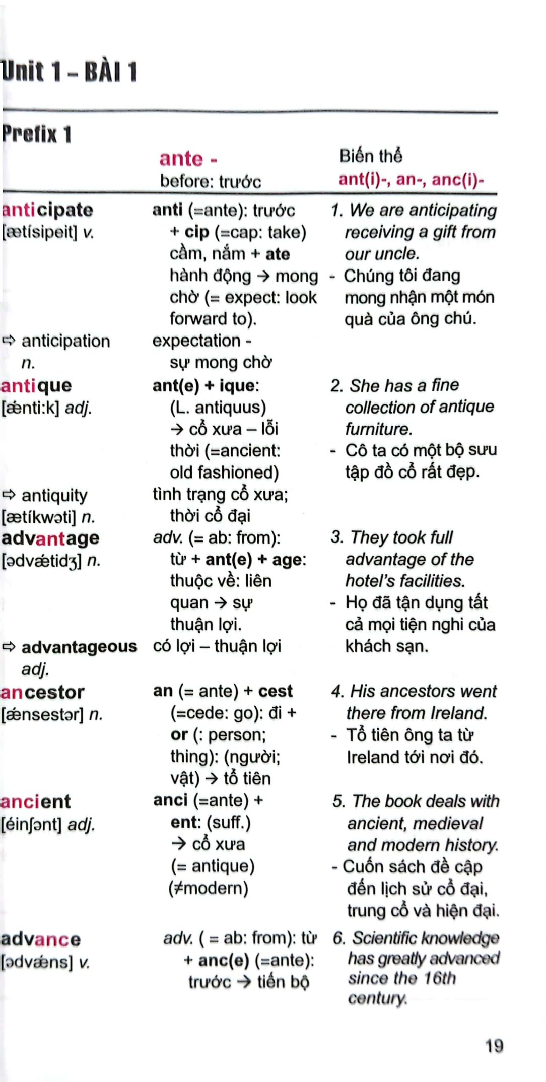 mở rộng vốn từ tiếng anh