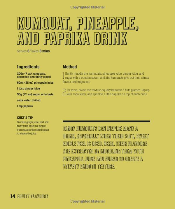 mocktails, punches & shrubs