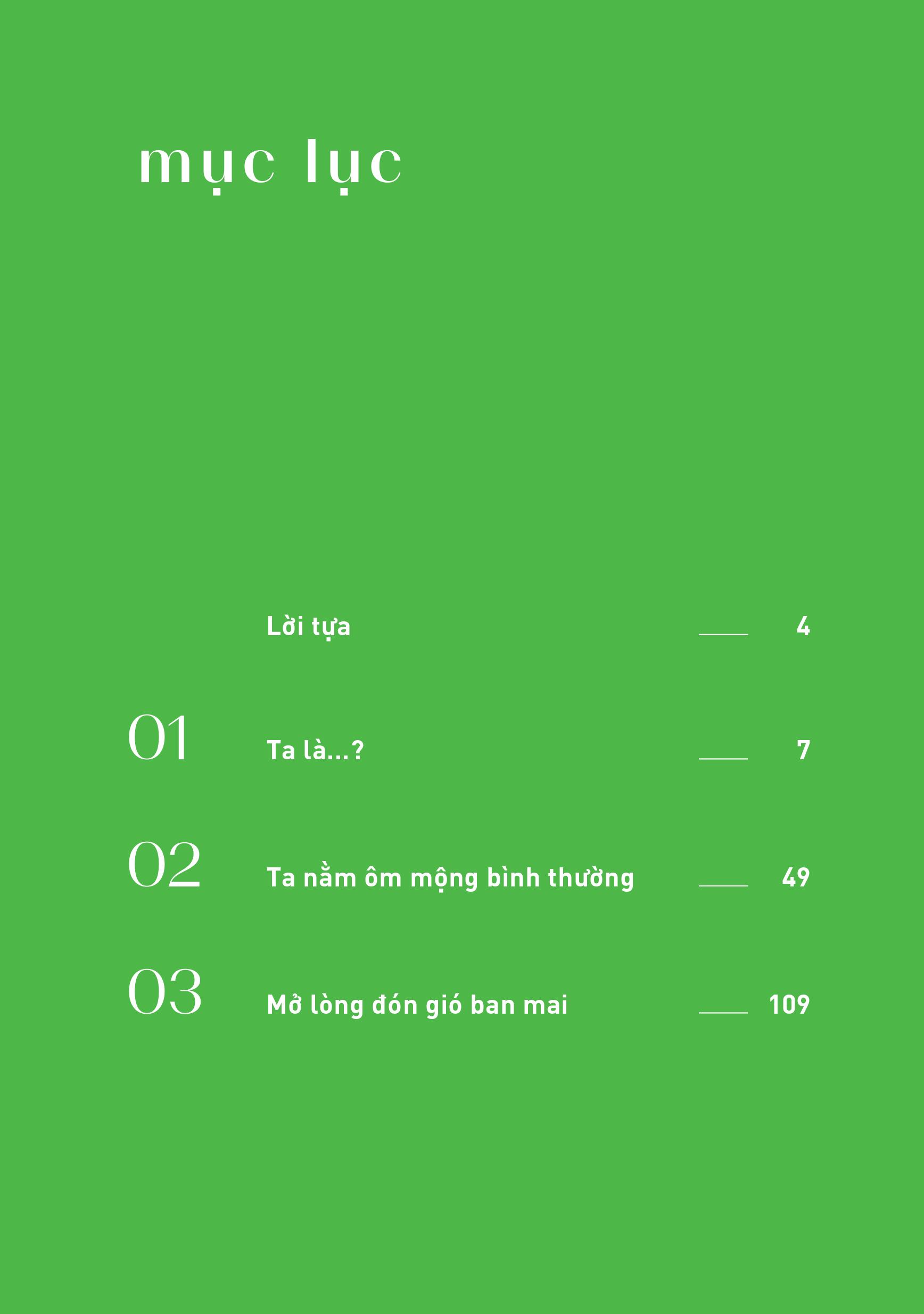 mọi câu trả lời đều có trong ta