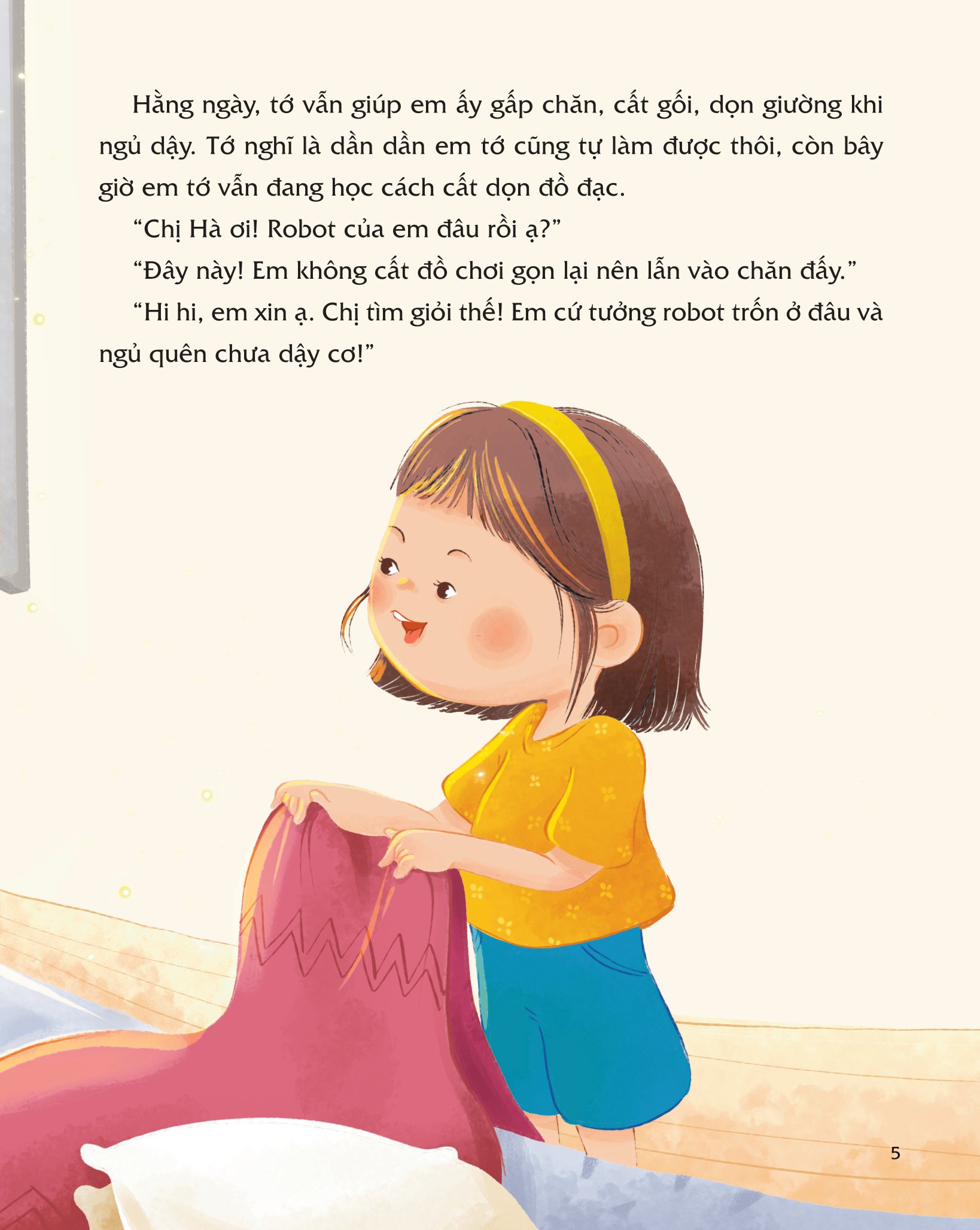 mọi điều bé gái cần phải biết - giáo dục giới tính và nhân cách dành cho bé gái - tớ là cô bé tự lập - dạy trẻ kỹ năng tự giác hoàn thành công việc