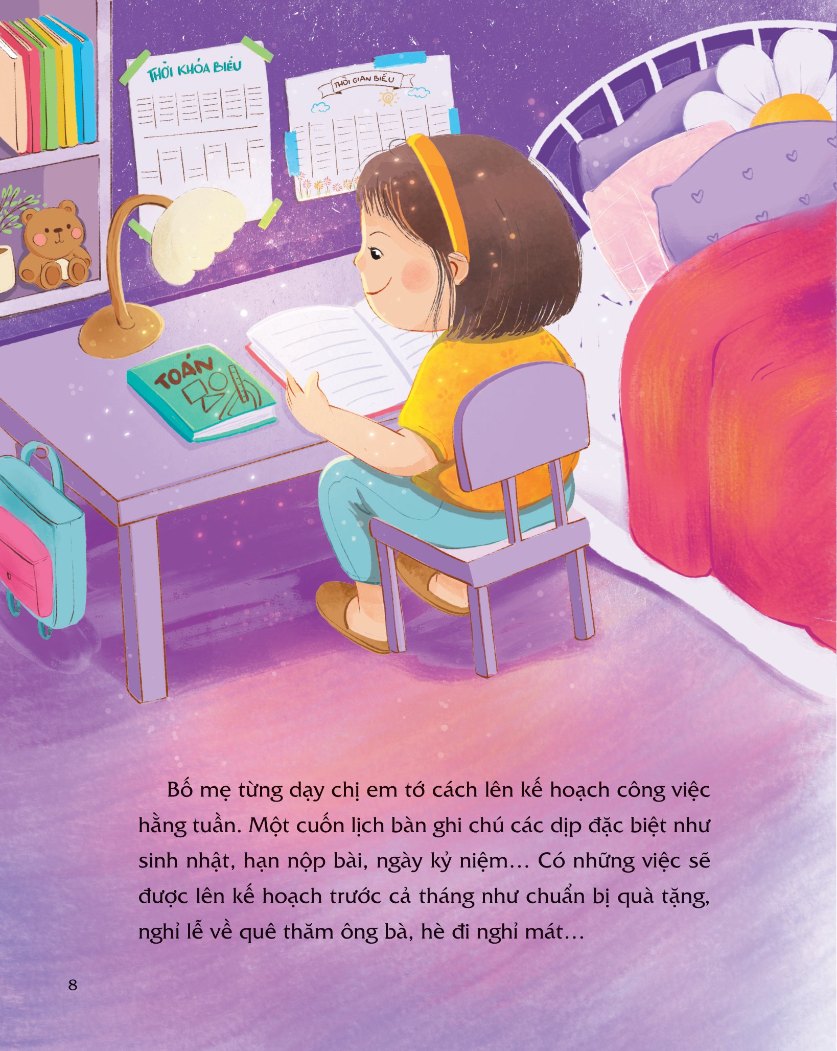 mọi điều bé gái cần phải biết - giáo dục giới tính và nhân cách dành cho bé gái - tớ là cô bé tự lập - dạy trẻ kỹ năng tự giác hoàn thành công việc