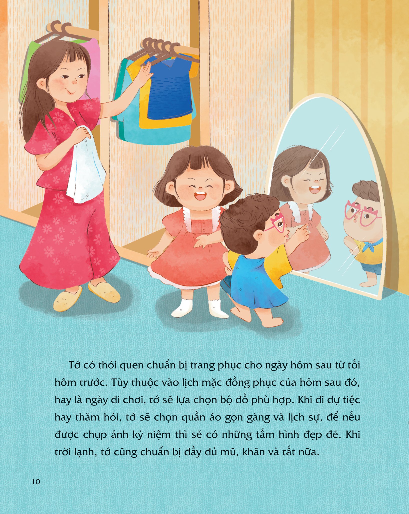 mọi điều bé gái cần phải biết - giáo dục giới tính và nhân cách dành cho bé gái - tớ là cô bé tự lập - dạy trẻ kỹ năng tự giác hoàn thành công việc