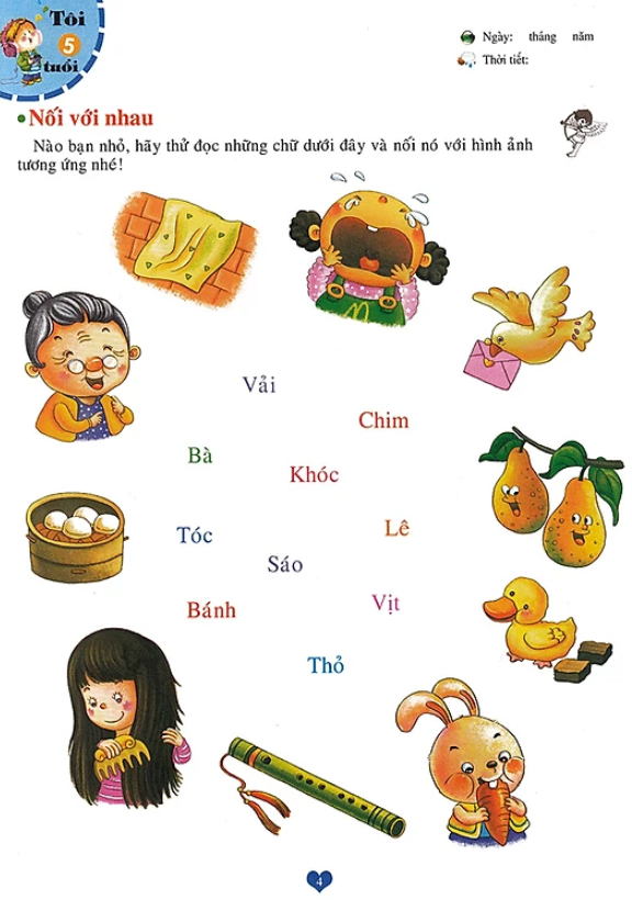 mỗi em bé là một thiên tài - 5 tuổi