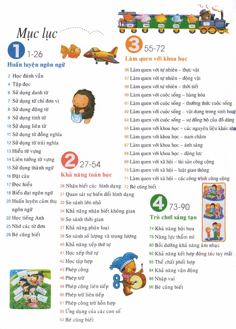 mỗi em bé là một thiên tài - 6 tuổi