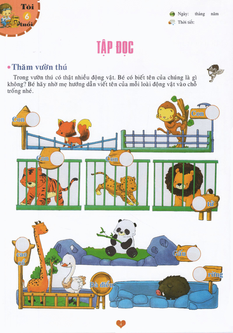 mỗi em bé là một thiên tài - 6 tuổi