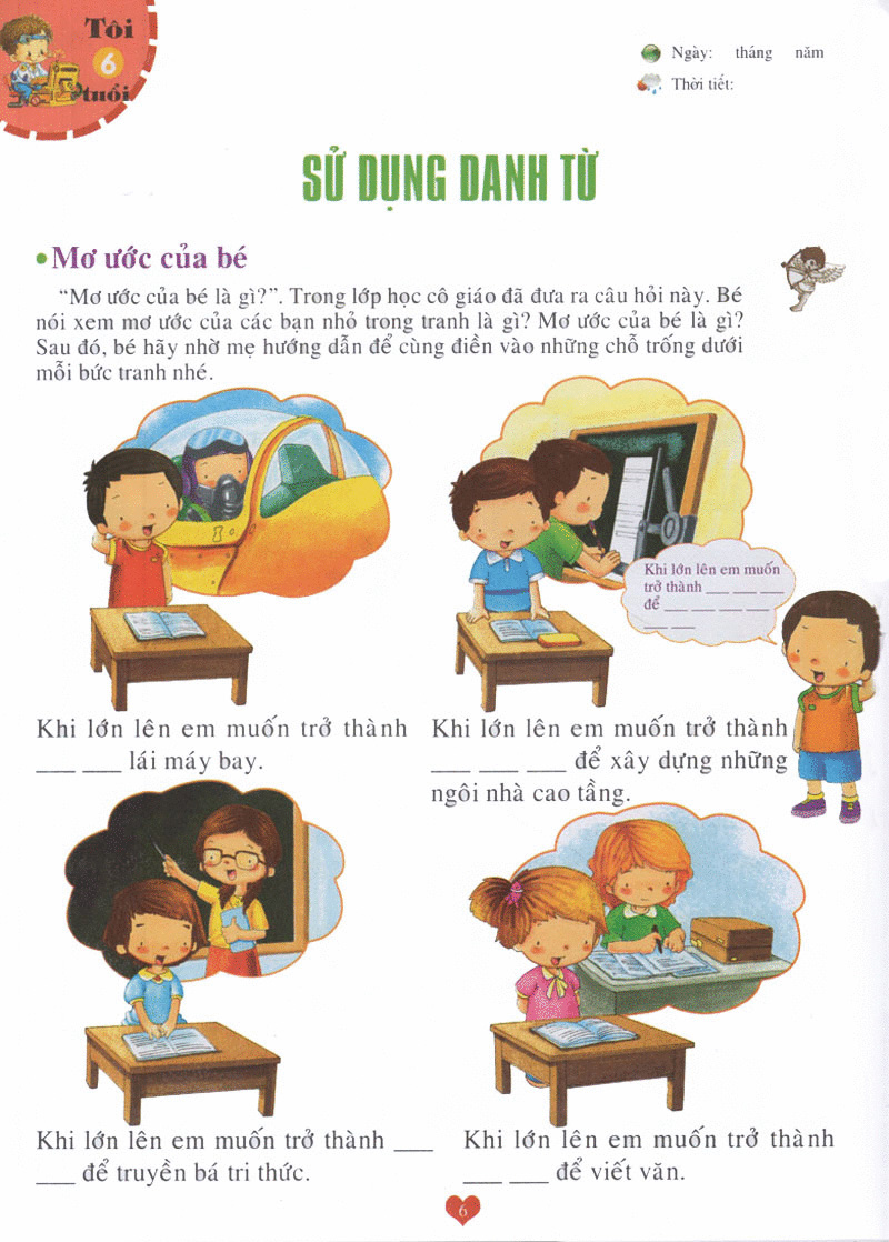 mỗi em bé là một thiên tài - 6 tuổi