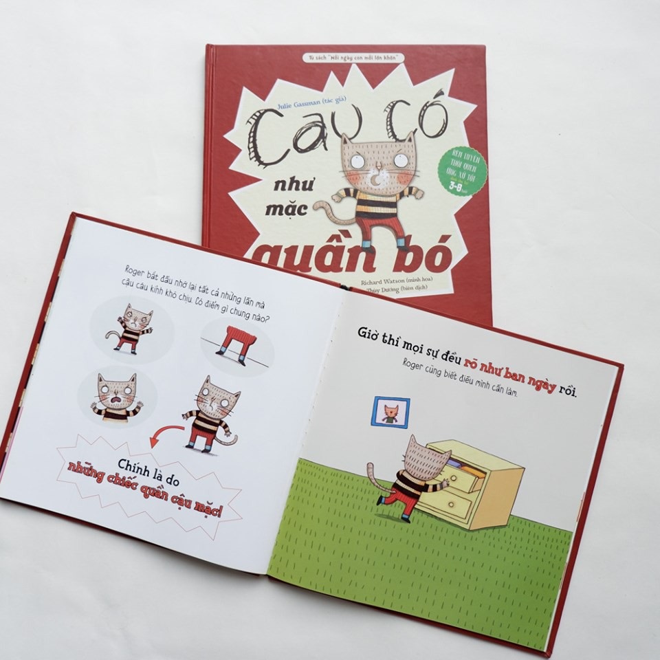 mỗi ngày con mỗi lớn khôn - cau có như mặc quần bó