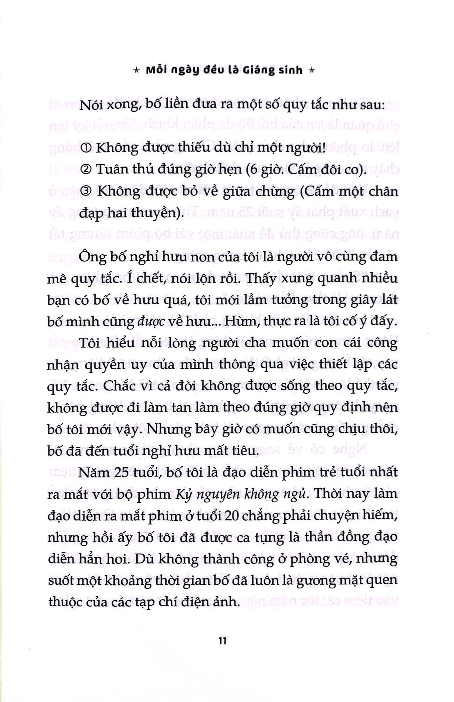 mỗi ngày đều là giáng sinh