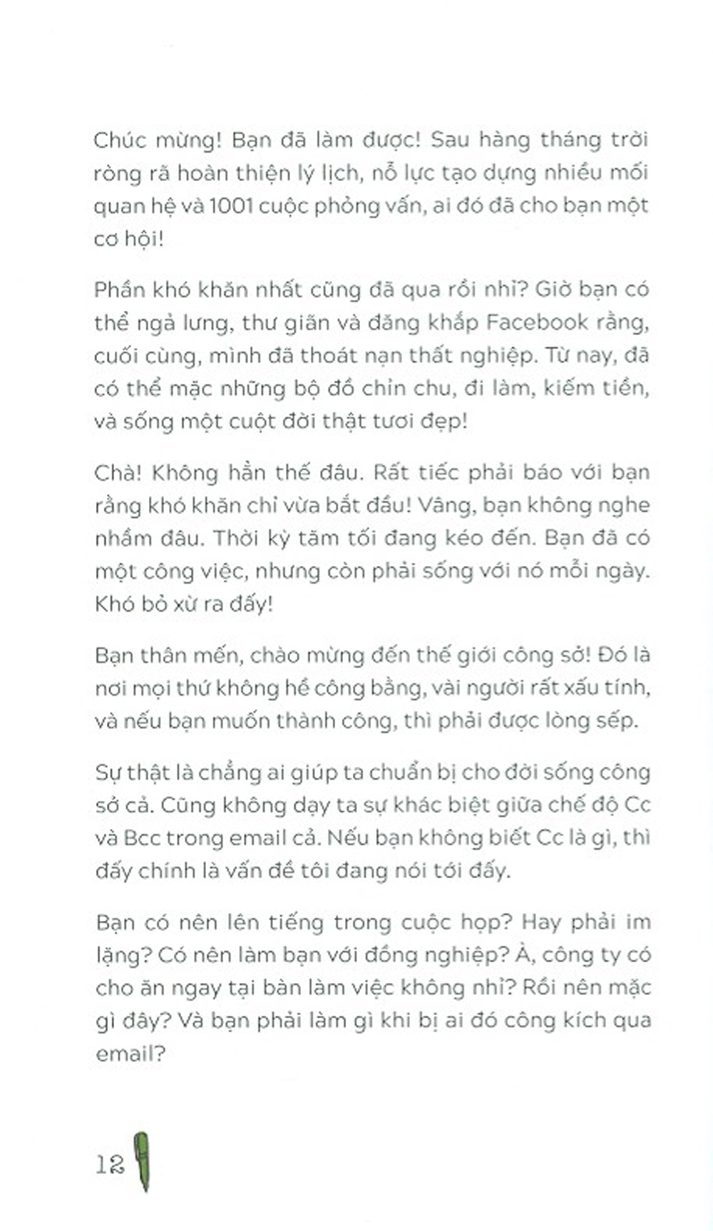 mỗi ngày đi làm là một ngày vui