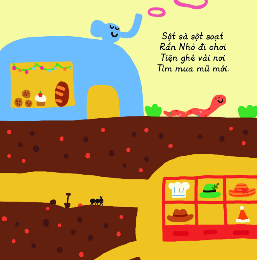 mỗi ngày là một ngày vui - chiếc mũ mới