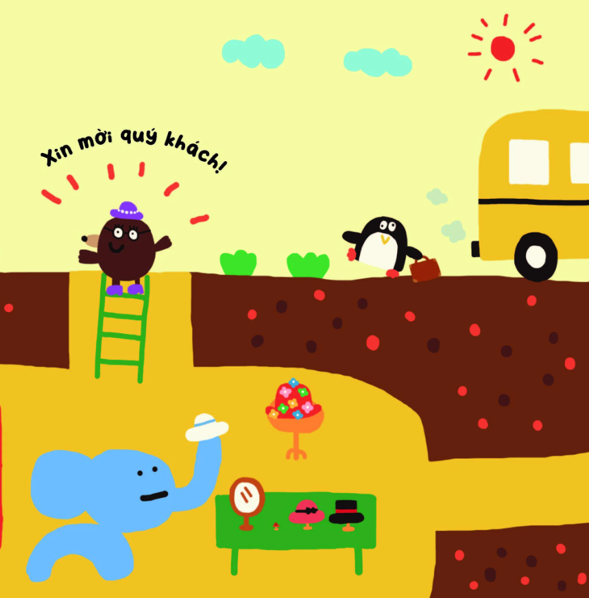 mỗi ngày là một ngày vui - chiếc mũ mới