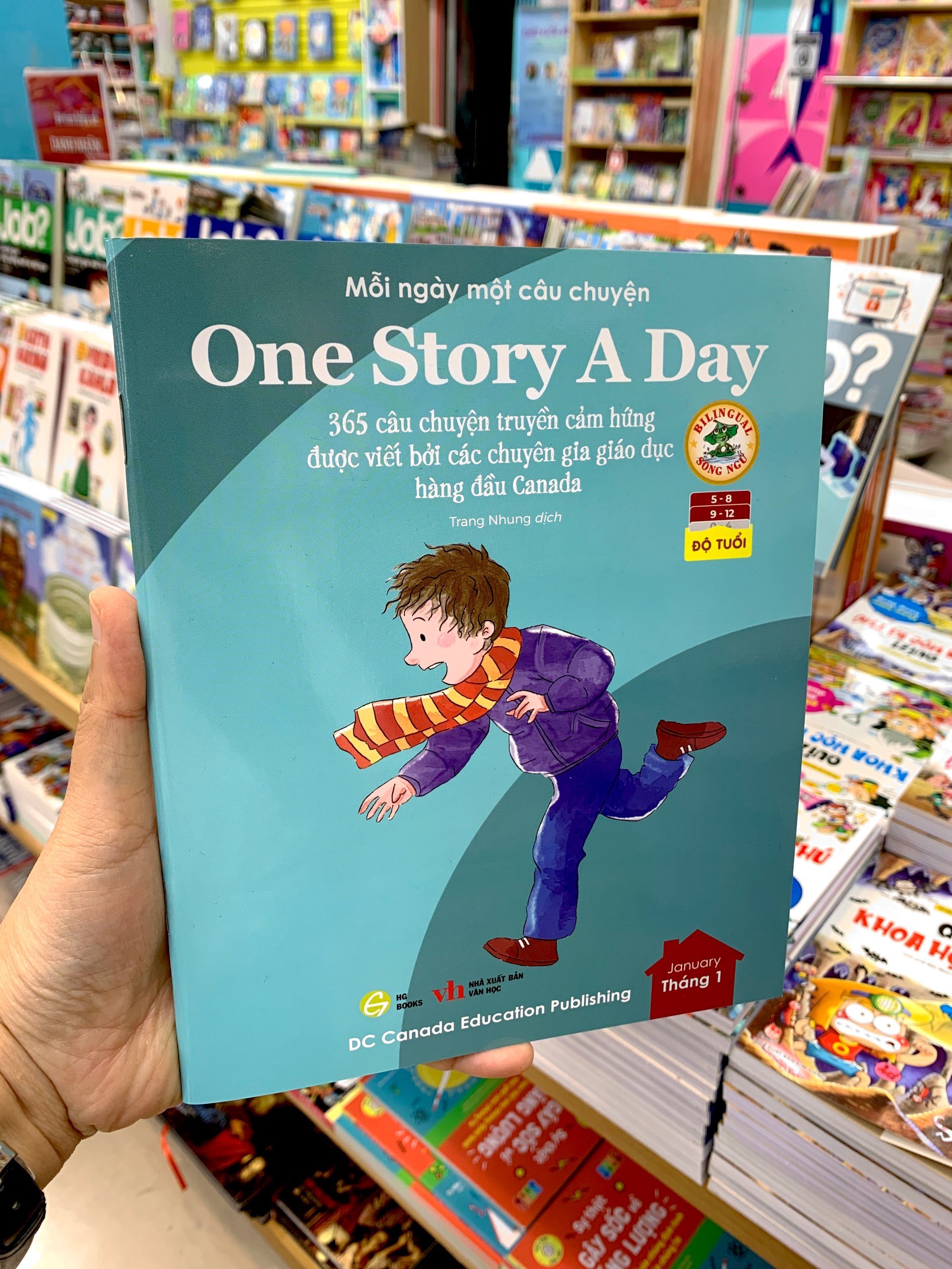 mỗi ngày một câu chuyện - one story a day - 365 câu chuyện truyền cảm hứng được viết bởi các chuyên gia giáo dục hàng đầu canada - tháng 1