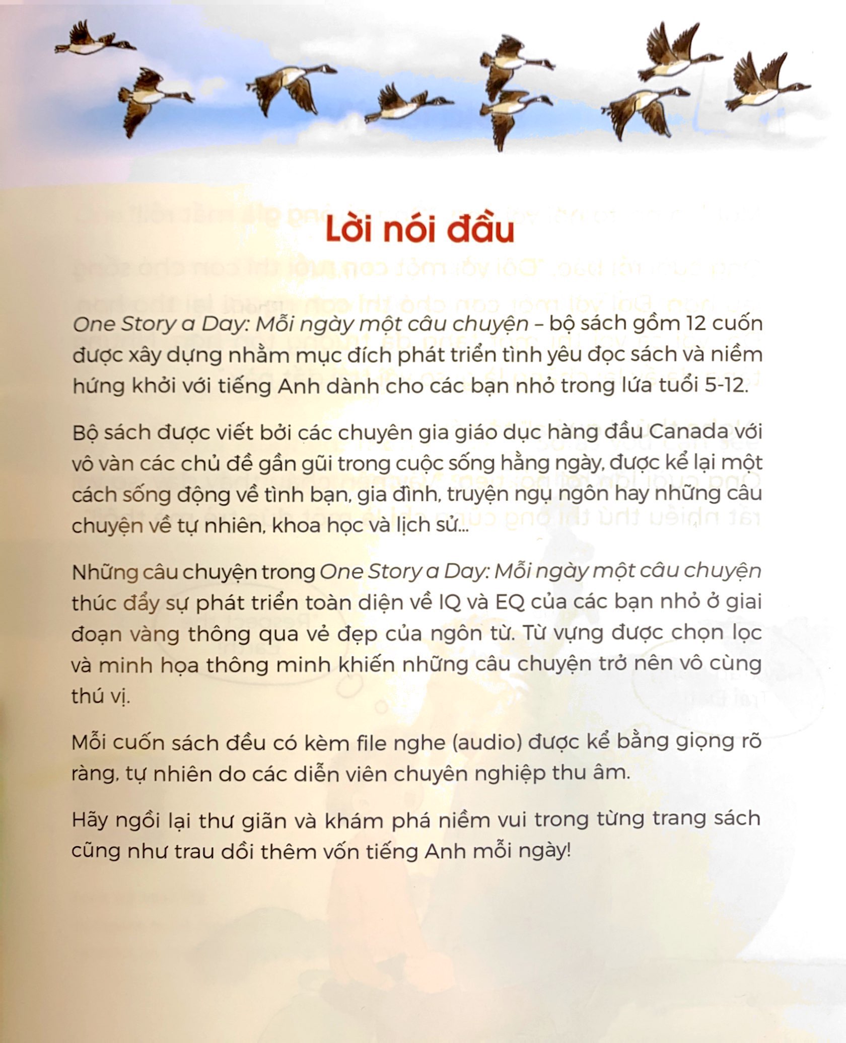 mỗi ngày một câu chuyện - one story a day - 365 câu chuyện truyền cảm hứng được viết bởi các chuyên gia giáo dục hàng đầu canada - tháng 12