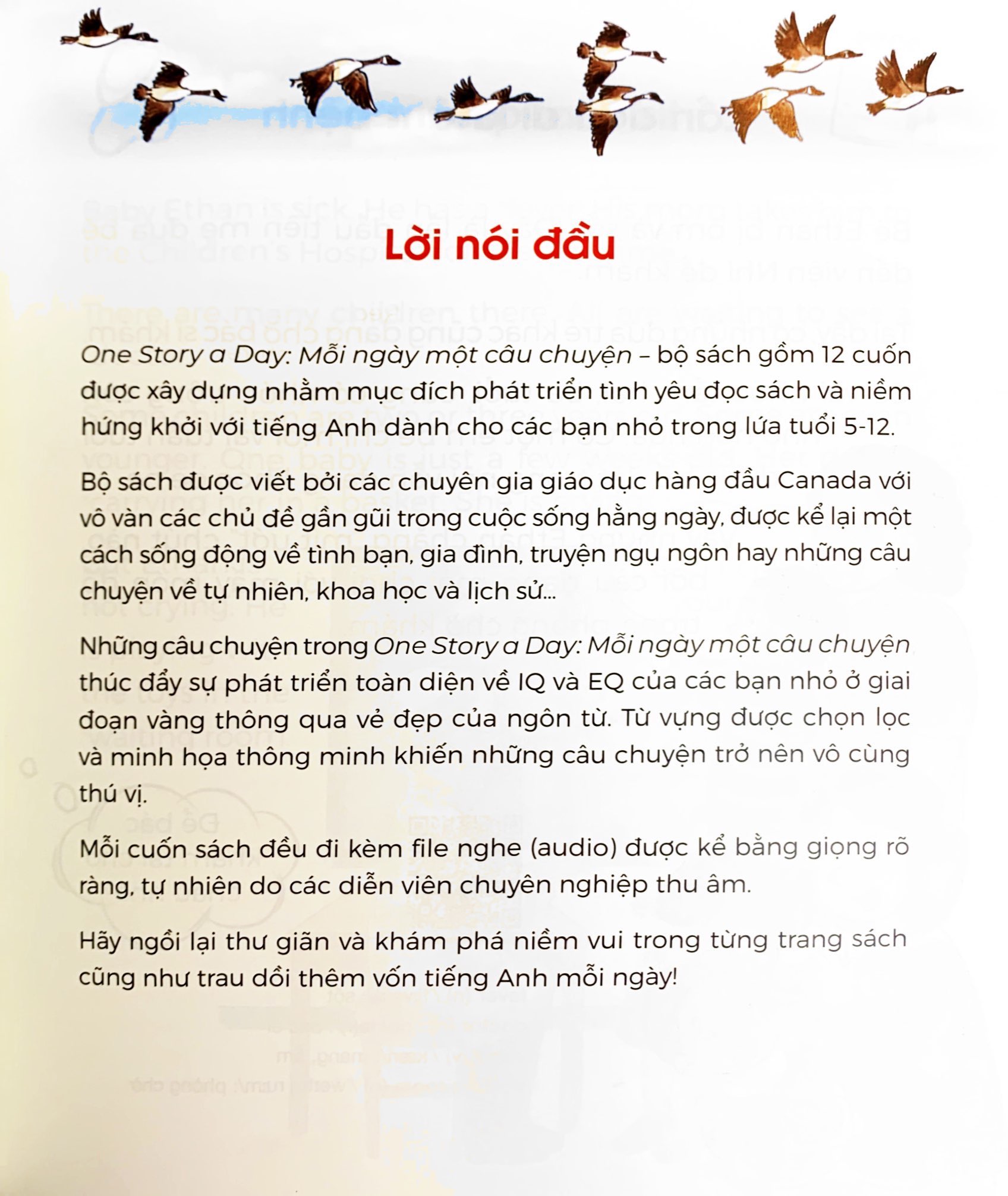 mỗi ngày một câu chuyện - one story a day - 365 câu chuyện truyền cảm hứng được viết bởi các chuyên gia giáo dục hàng đầu canada - tháng 3