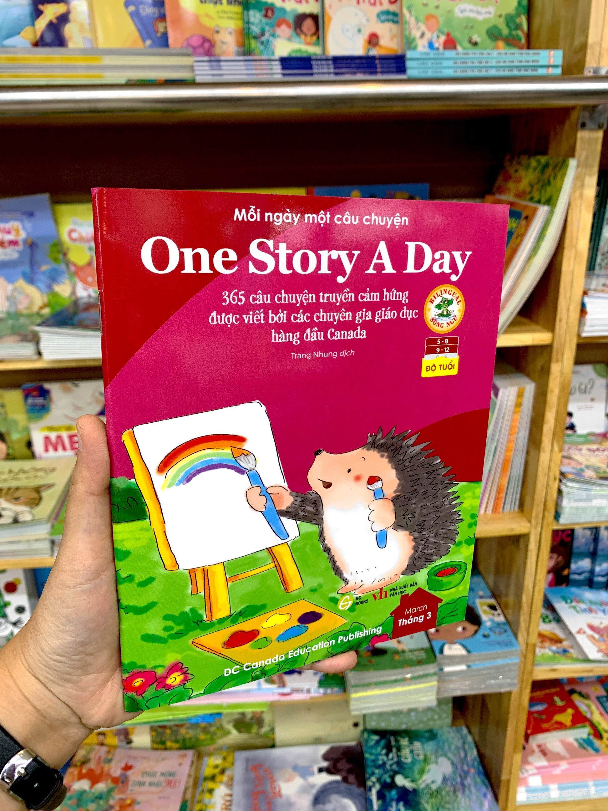 mỗi ngày một câu chuyện - one story a day - 365 câu chuyện truyền cảm hứng được viết bởi các chuyên gia giáo dục hàng đầu canada - tháng 3