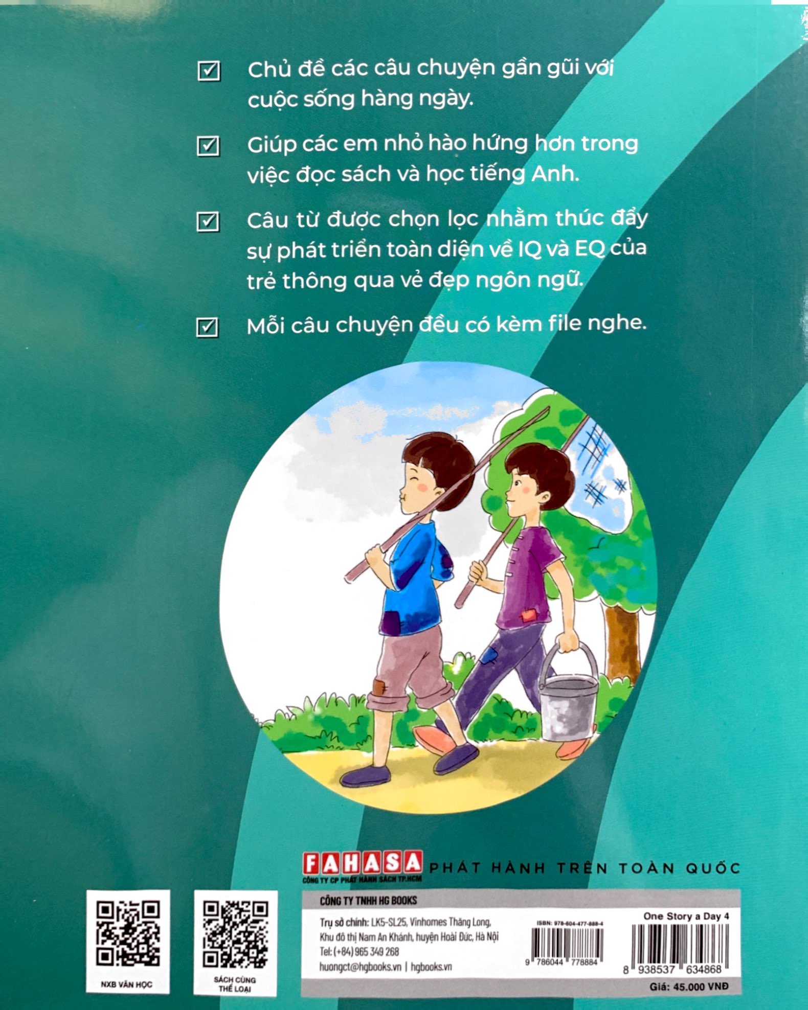 mỗi ngày một câu chuyện - one story a day - 365 câu chuyện truyền cảm hứng được viết bởi các chuyên gia giáo dục hàng đầu canada - tháng 4