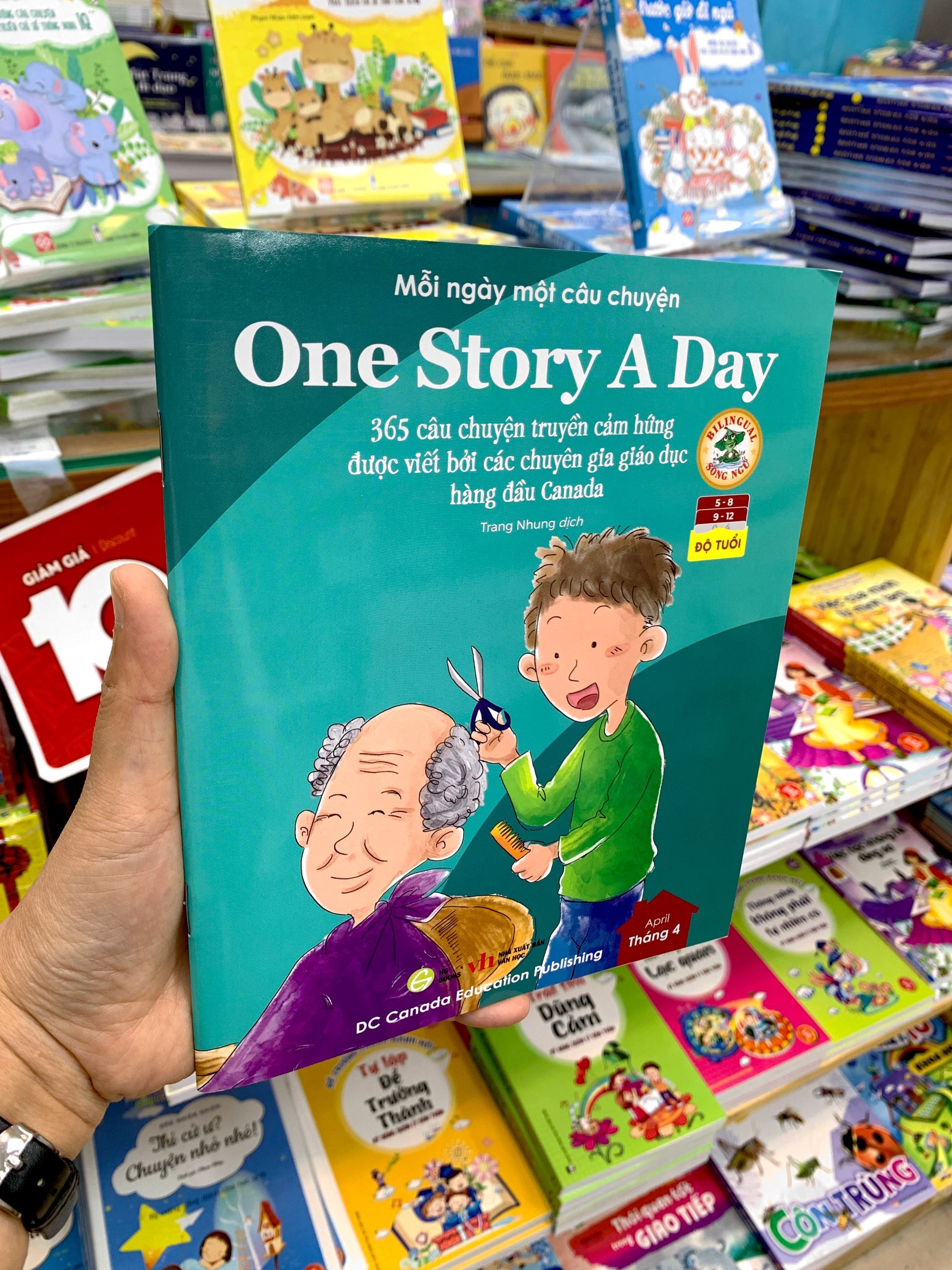 mỗi ngày một câu chuyện - one story a day - 365 câu chuyện truyền cảm hứng được viết bởi các chuyên gia giáo dục hàng đầu canada - tháng 4