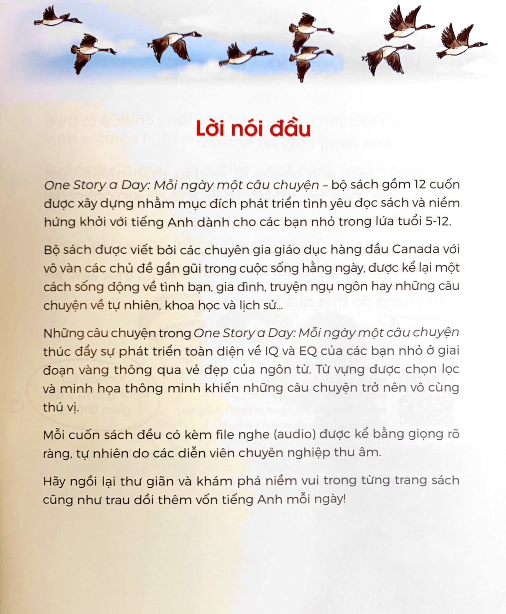 mỗi ngày một câu chuyện - one story a day - 365 câu chuyện truyền cảm hứng được viết bởi các chuyên gia giáo dục hàng đầu canada - tháng 5