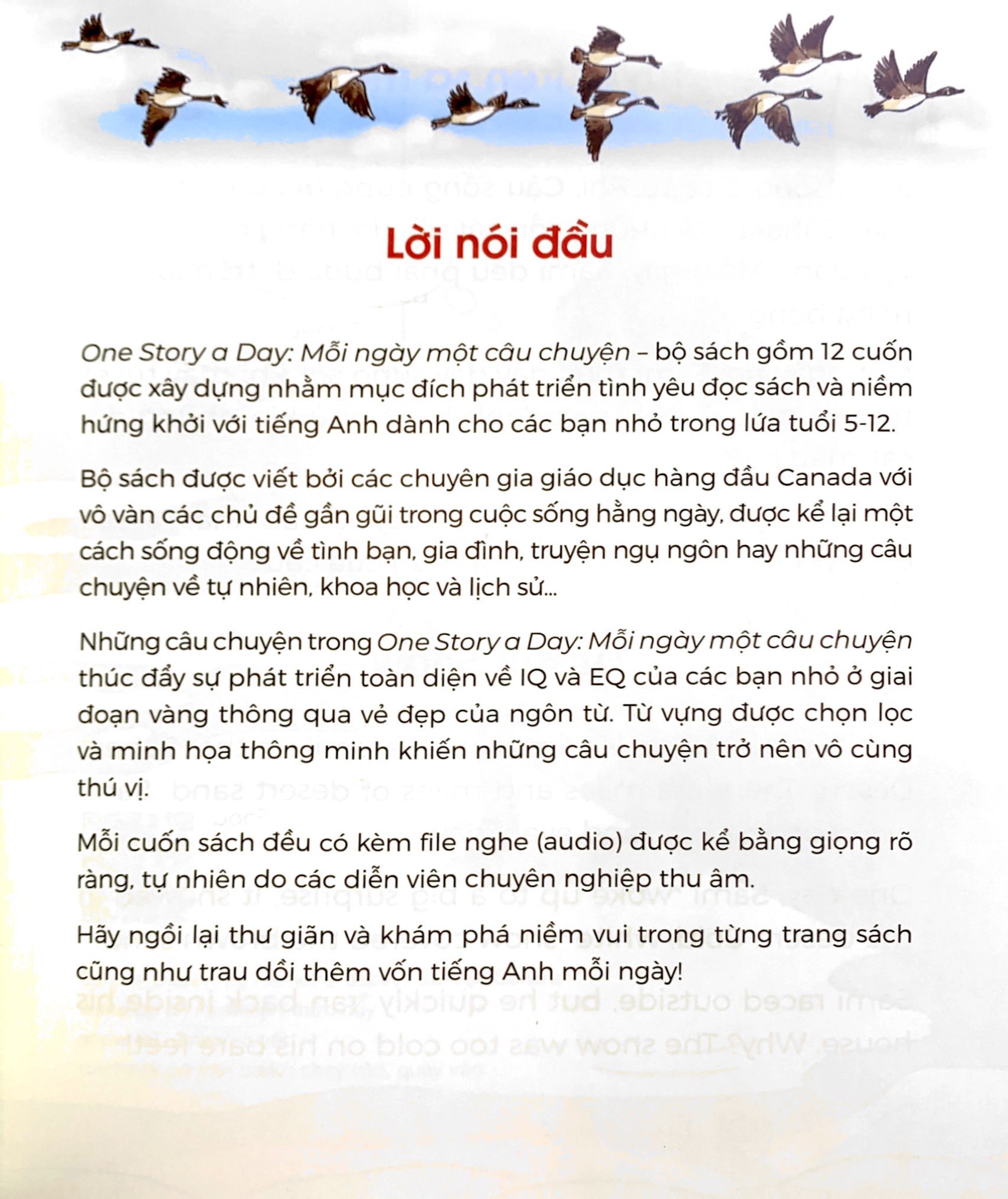 mỗi ngày một câu chuyện - one story a day - 365 câu chuyện truyền cảm hứng được viết bởi các chuyên gia giáo dục hàng đầu canada - tháng 6