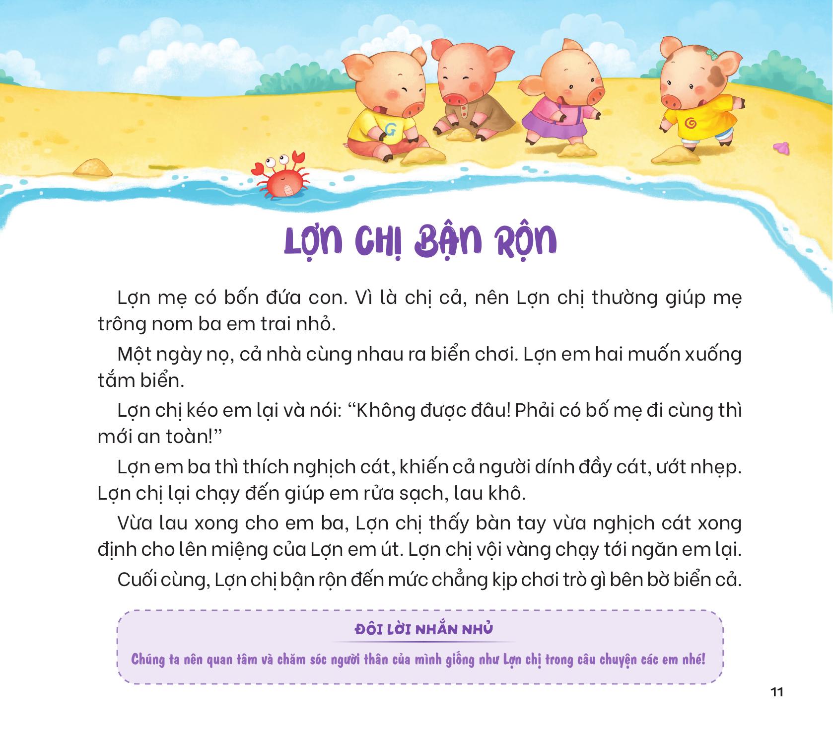Mỗi Ngày Một Câu Chuyện Trước Giờ Đi Ngủ - Những Câu Chuyện Ngọt Ngào