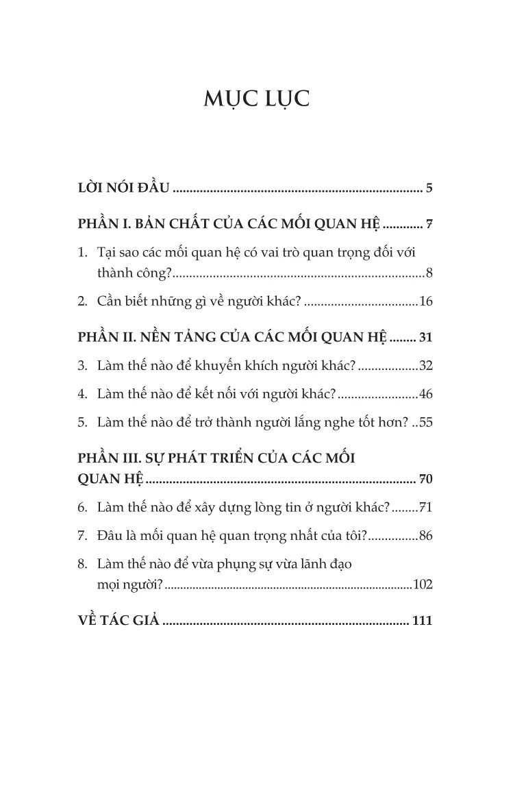 Mối Quan Hệ 101 - Relationships 101 - Những Điều Nhà Lãnh Đạo Cần Biết (Tái Bản 2025)