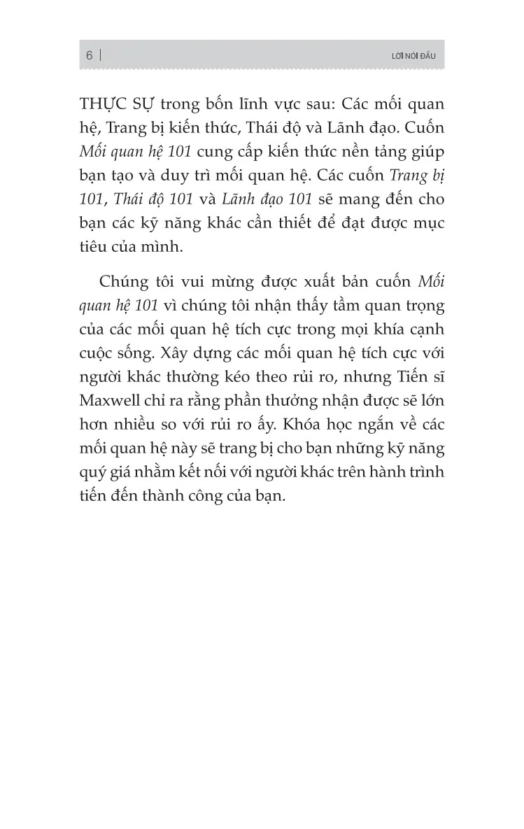 Mối Quan Hệ 101 - Relationships 101 - Những Điều Nhà Lãnh Đạo Cần Biết (Tái Bản 2025)