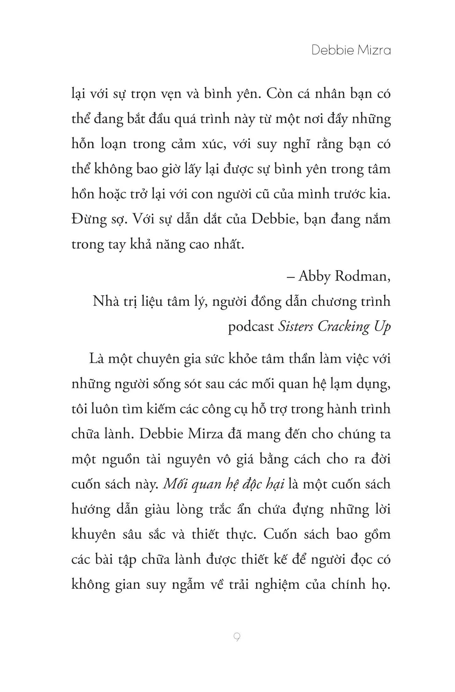 mối quan hệ độc hại