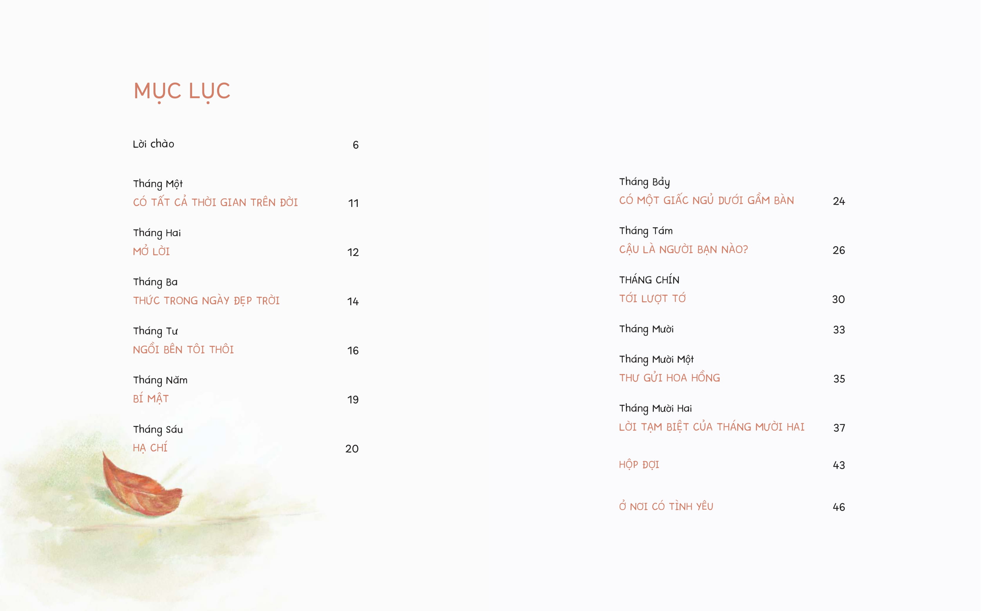 Moi Thang Tang Cau Mot Bai Tho