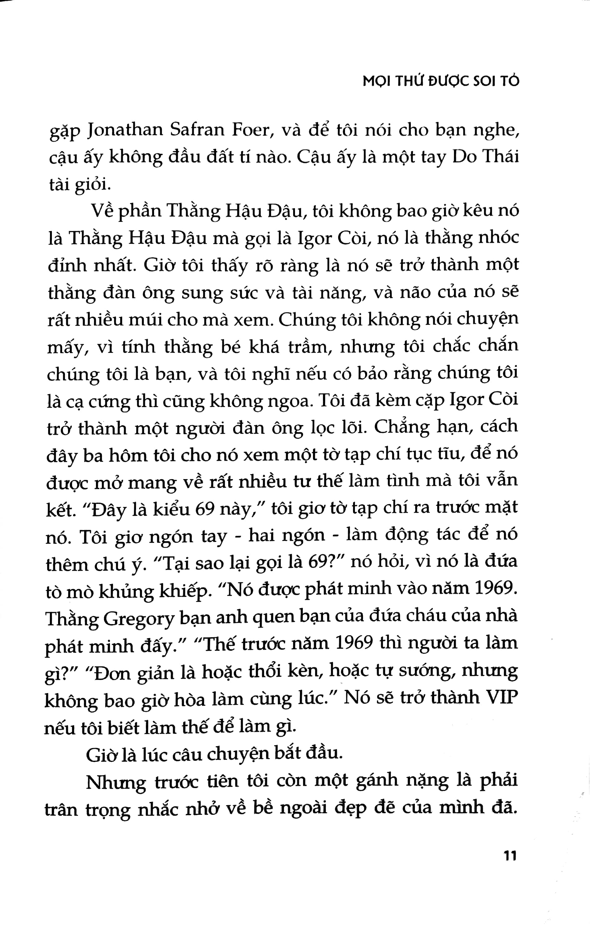 mọi thứ được soi tỏ