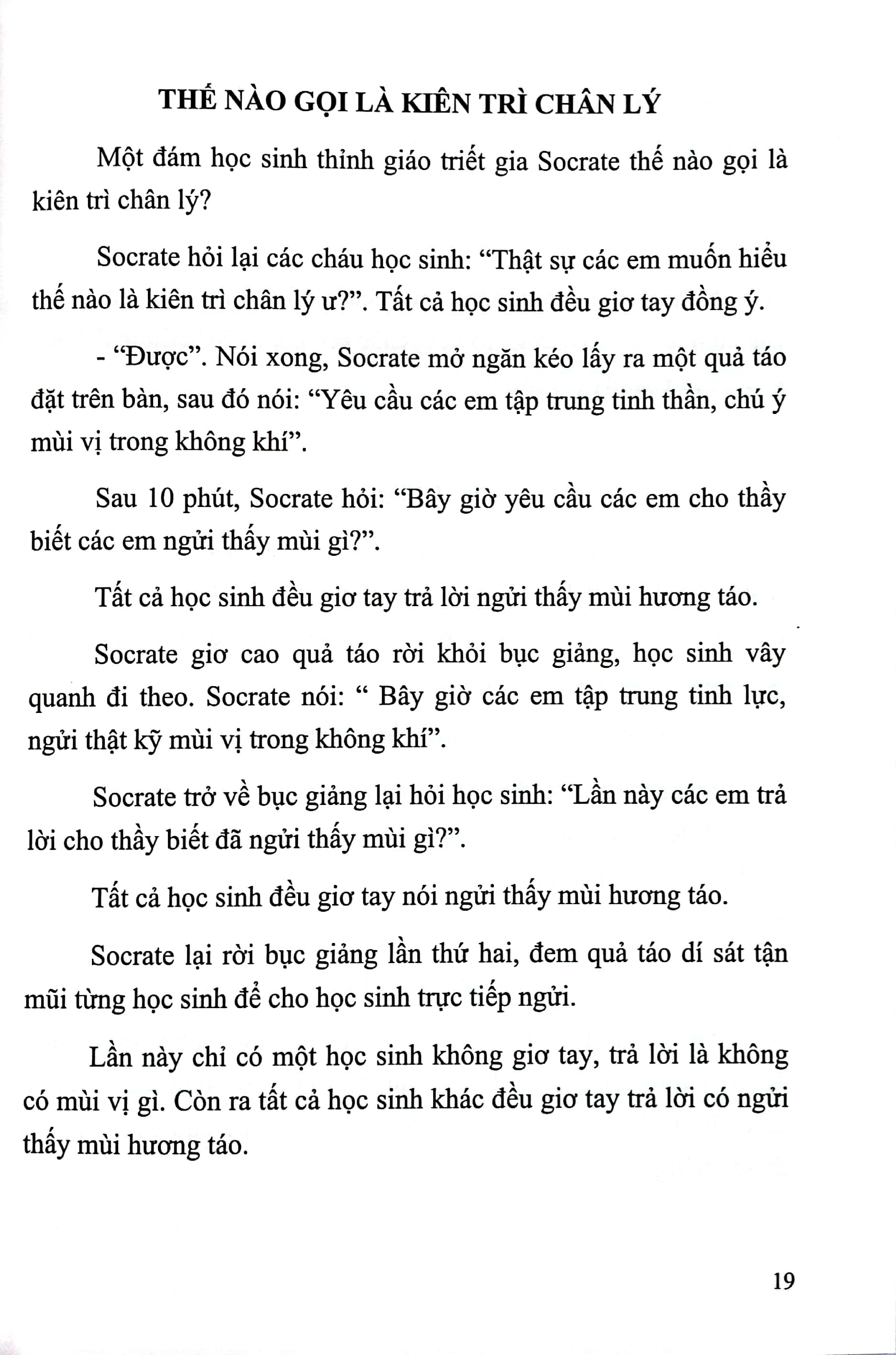 mỗi truyện một triết lí nhân sinh