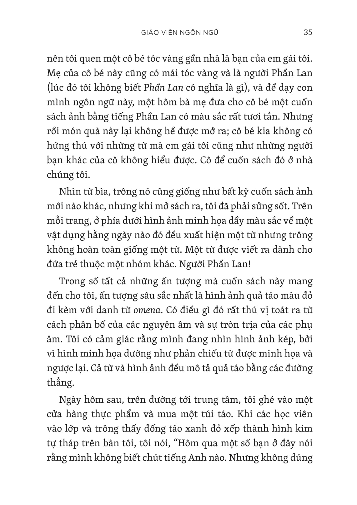 mỗi từ là một chú chim đang chờ ta dạy hót