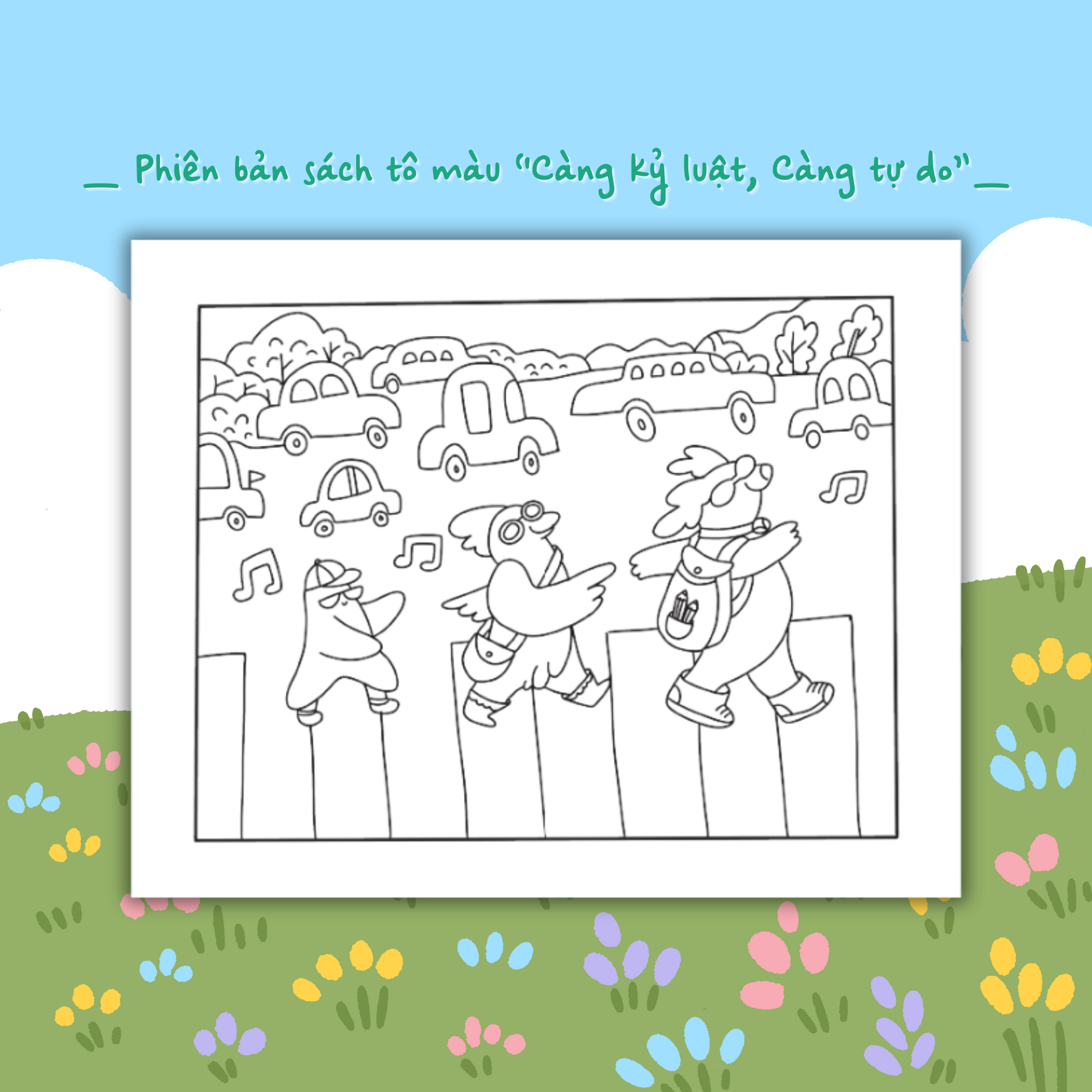 mọi ước mơ đều có điểm bắt đầu - phiên bản sách tô màu “càng kỷ luật, càng tự do”