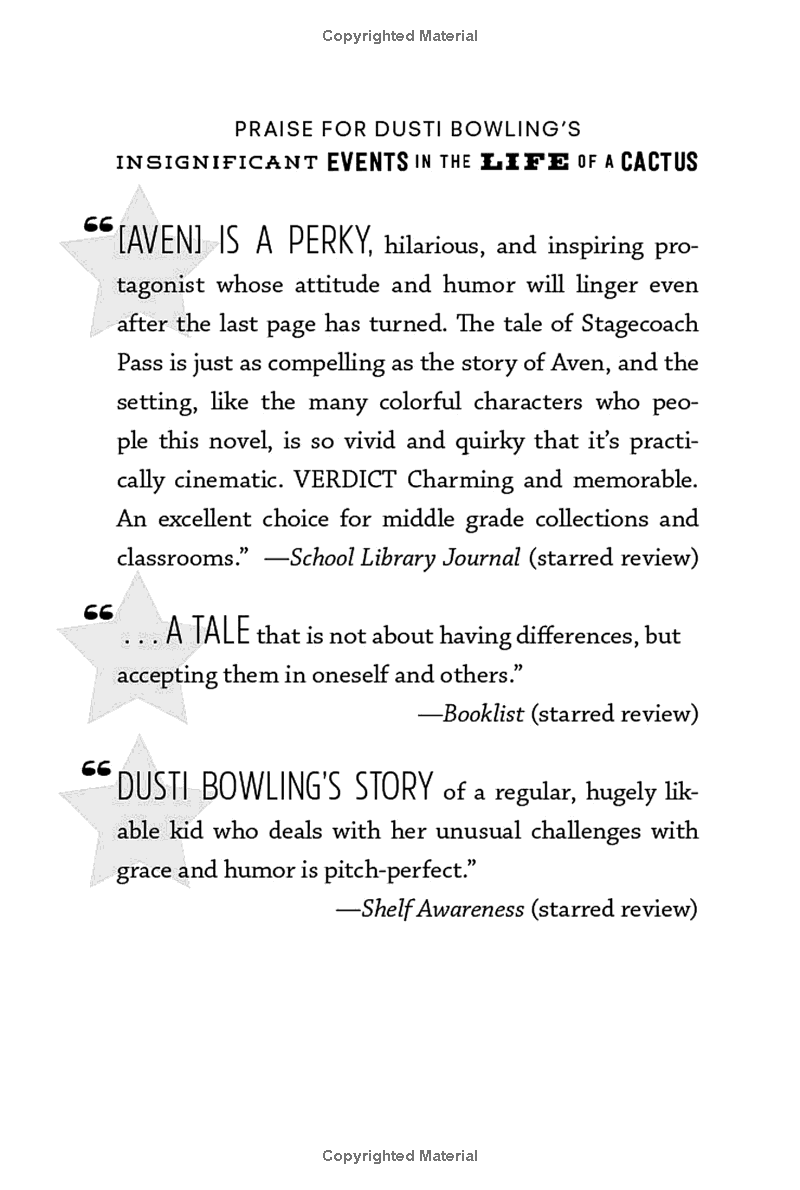 momentous events in the life of a cactus