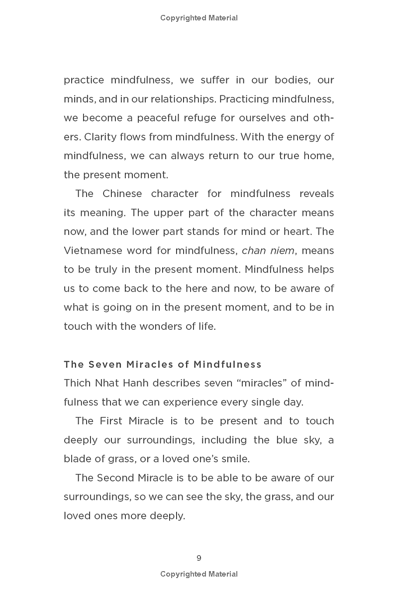 moments of mindfulness: daily inspiration