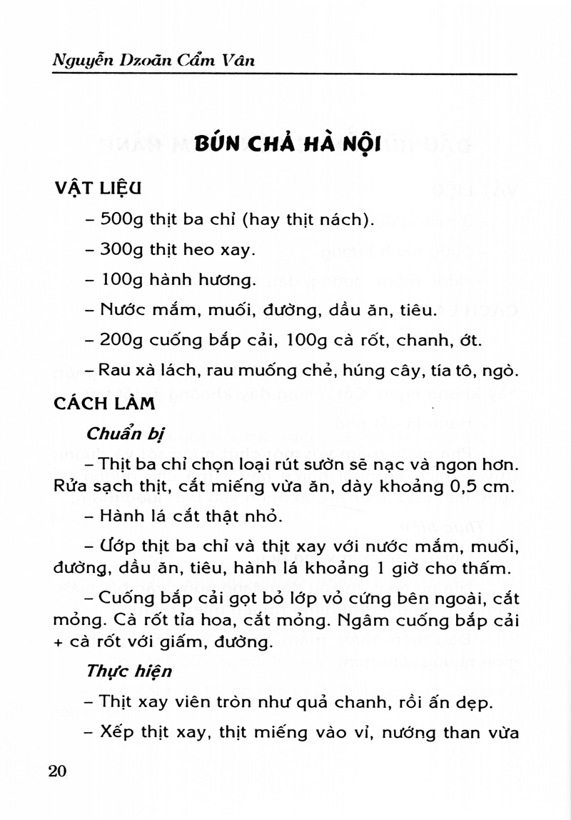 món ăn ba miền