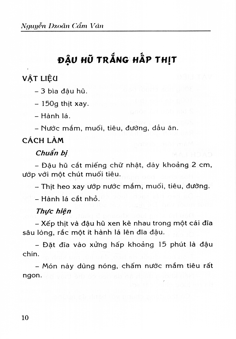 món ăn ba miền