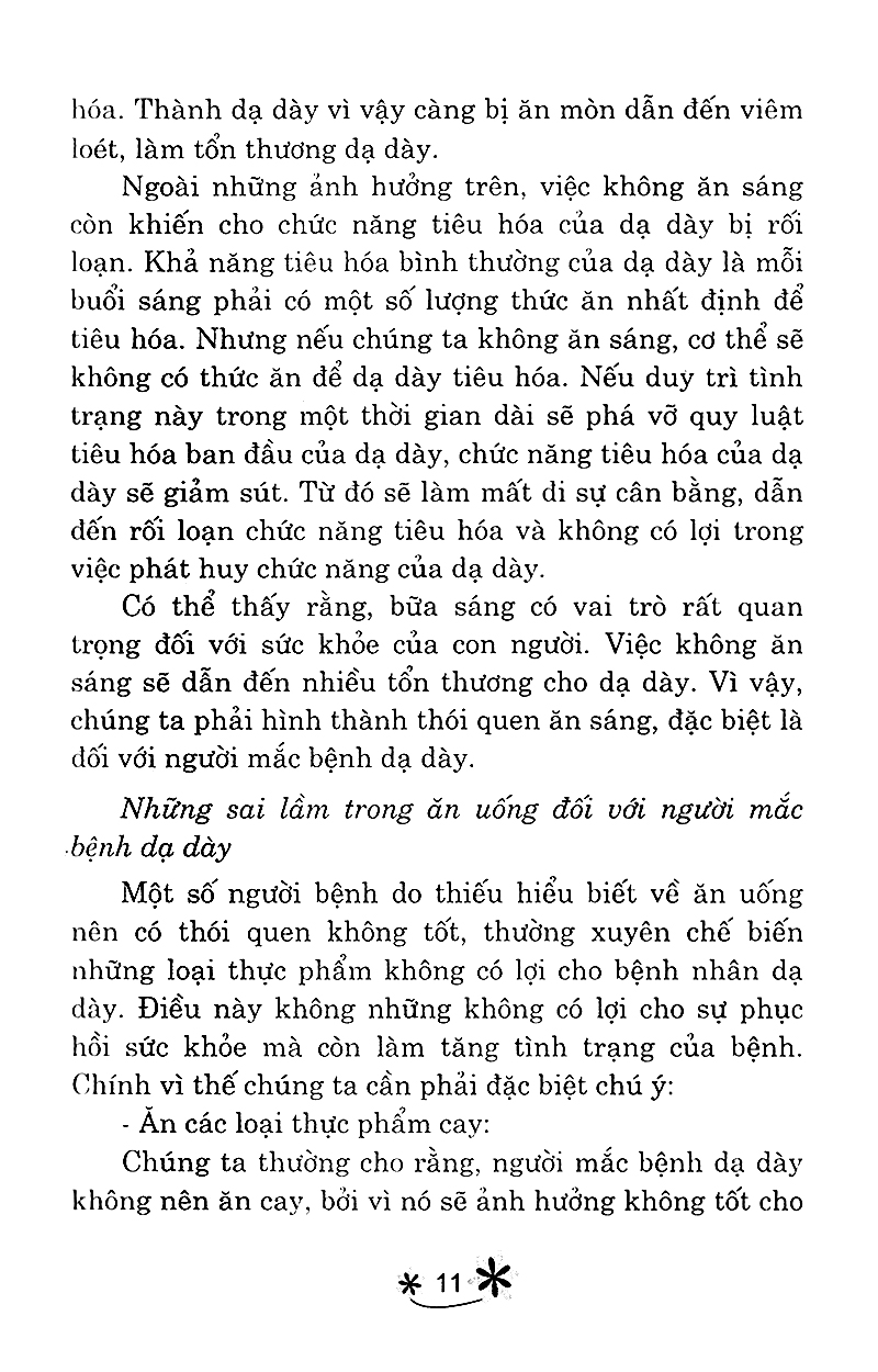 món ăn bài thuốc - cho người bệnh dạ dày