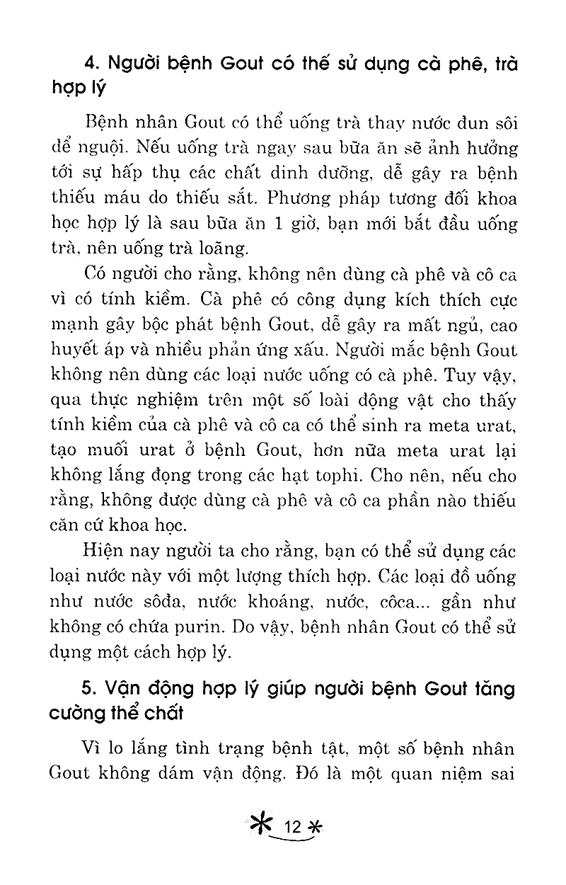 món ăn bài thuốc - cho người bệnh gout