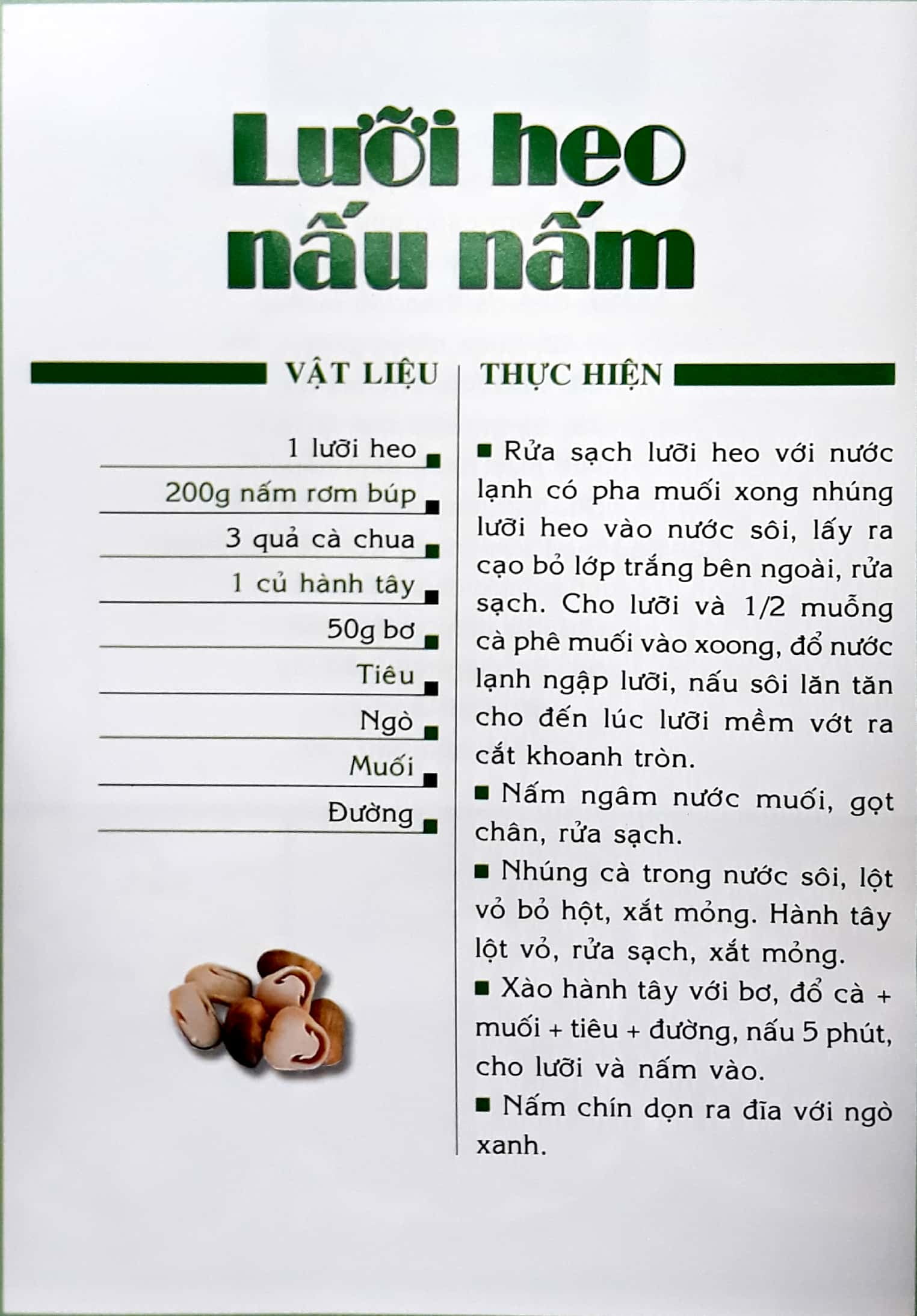 món ăn đãi khách