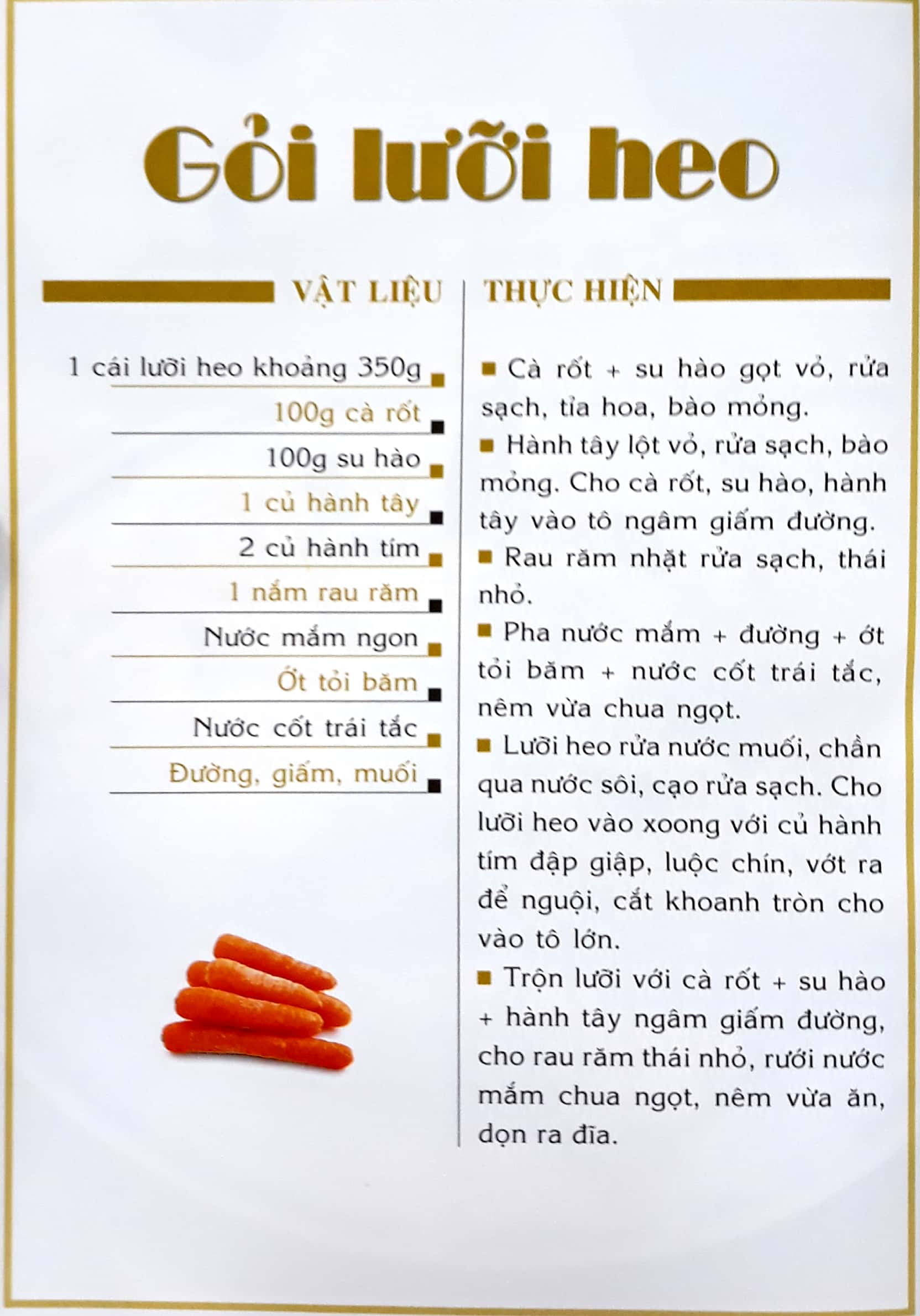 món ăn dân dã (tái bản)