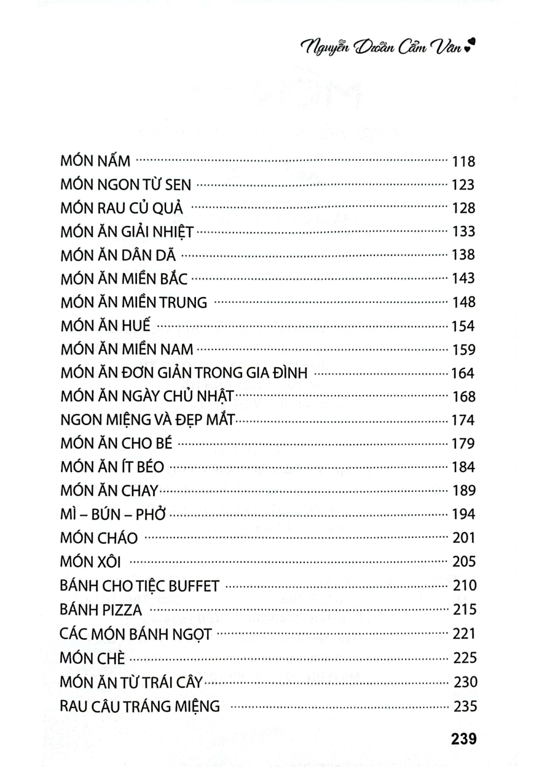 món ăn được nhiều người ưa thích - món ăn bắc - trung - nam
