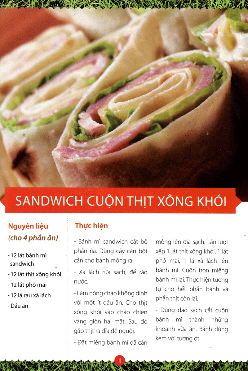 món ăn nhanh cho ngày picnic